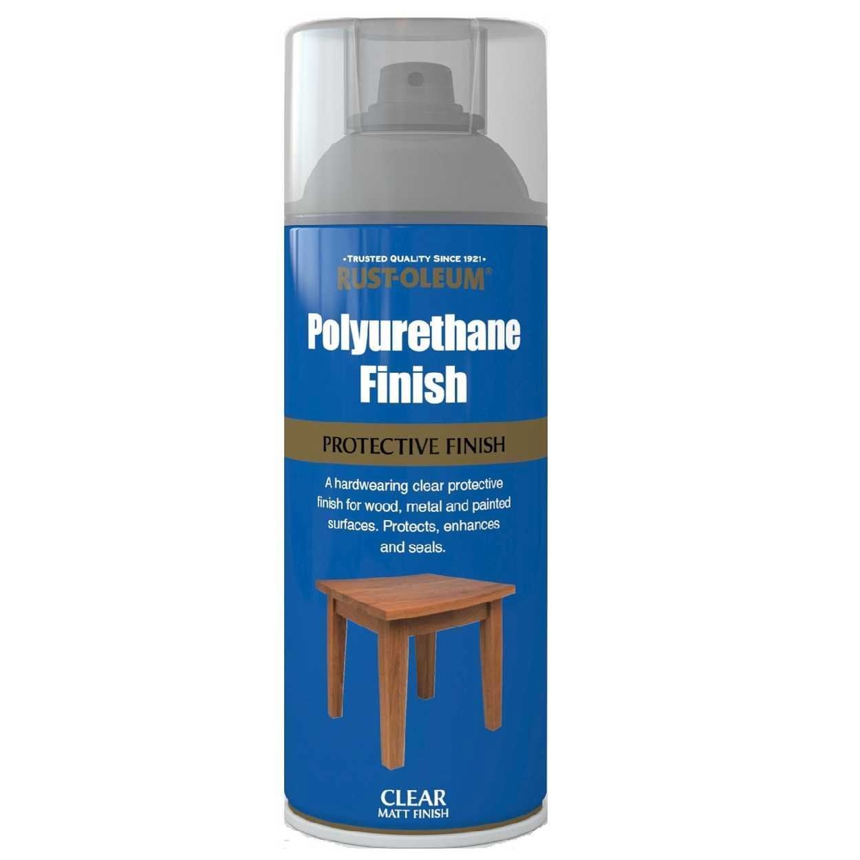 Rust-Oleum Painters Touch Polyurethane Finish Clear Matt