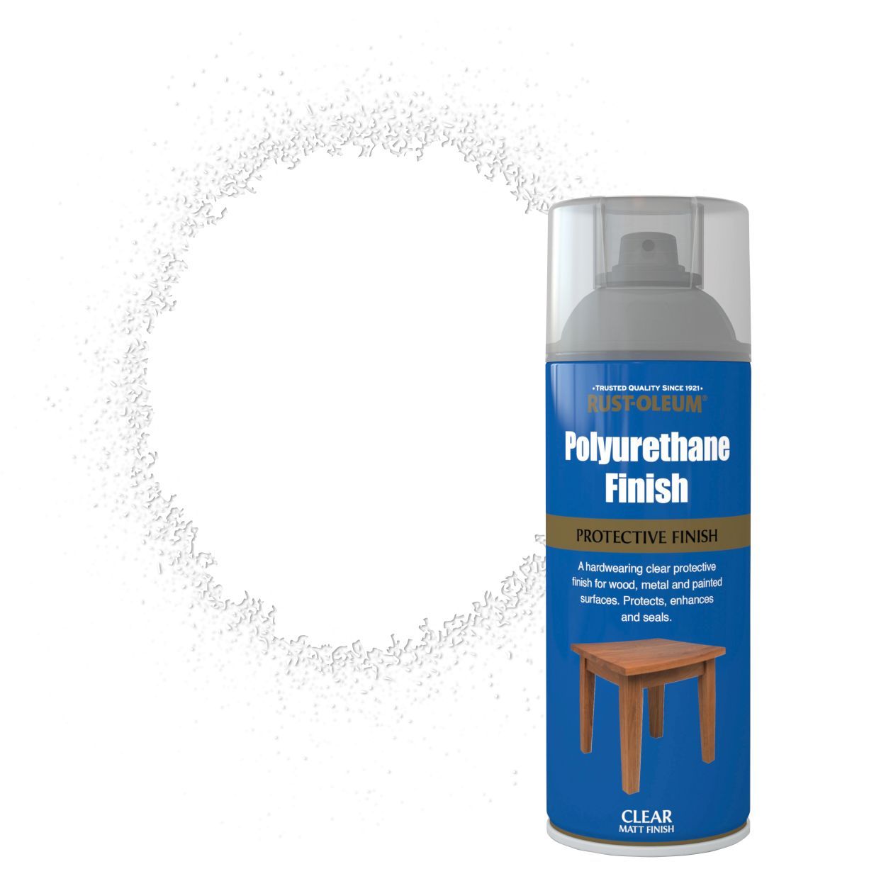 Rust-Oleum Painters Touch Polyurethane Finish Clear Matt