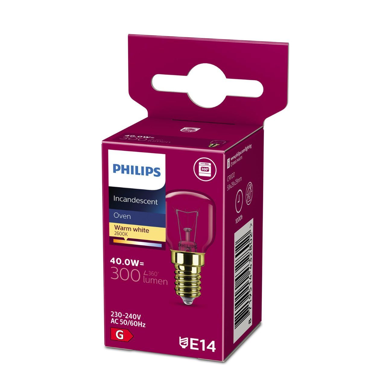 Philips Appliance 40W SES Bulb