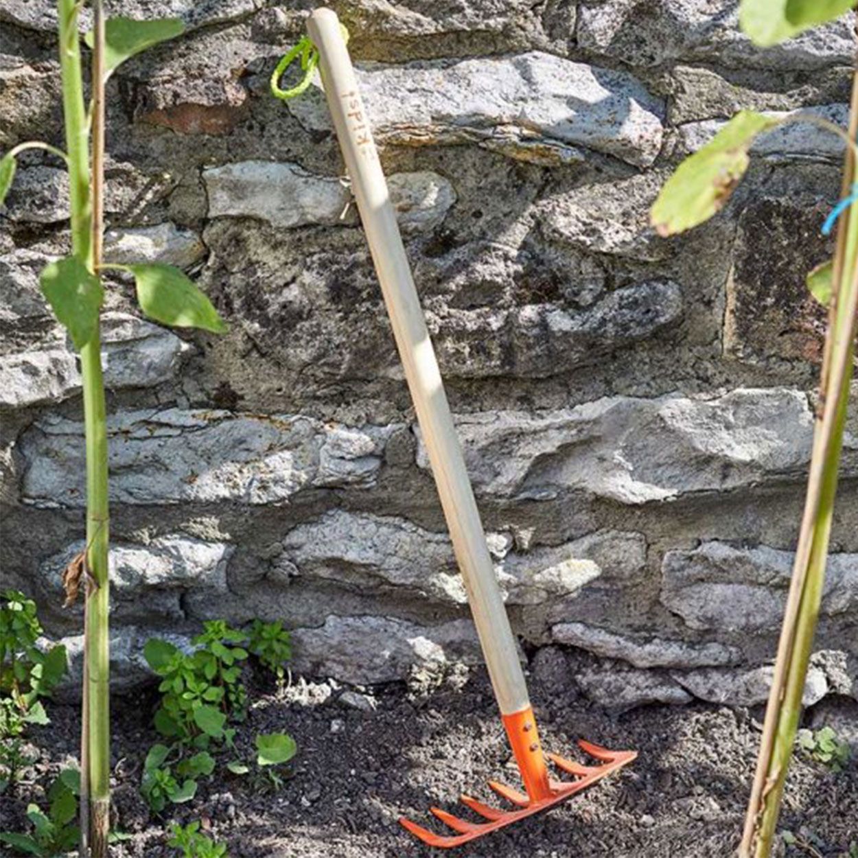 Kids Wooden Handle Soil Rake