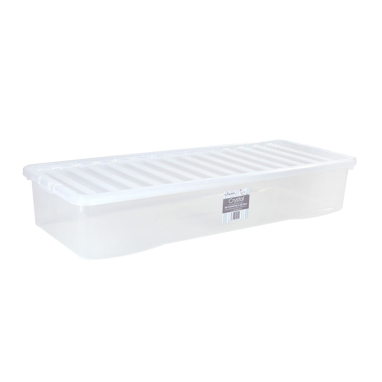 Wham 55 ltr Crystal Box & Lid