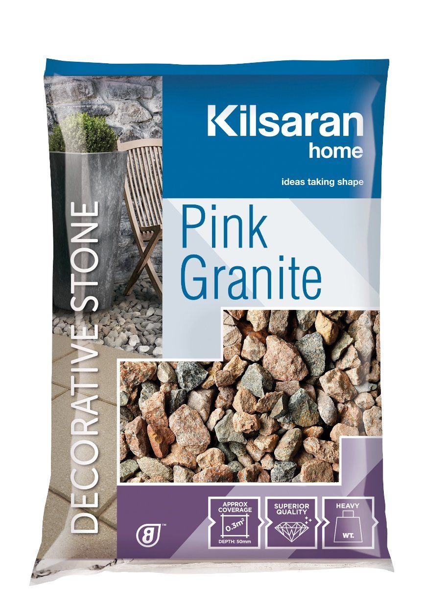 Kilsaran Pink Granite Decorative Stone 25kg