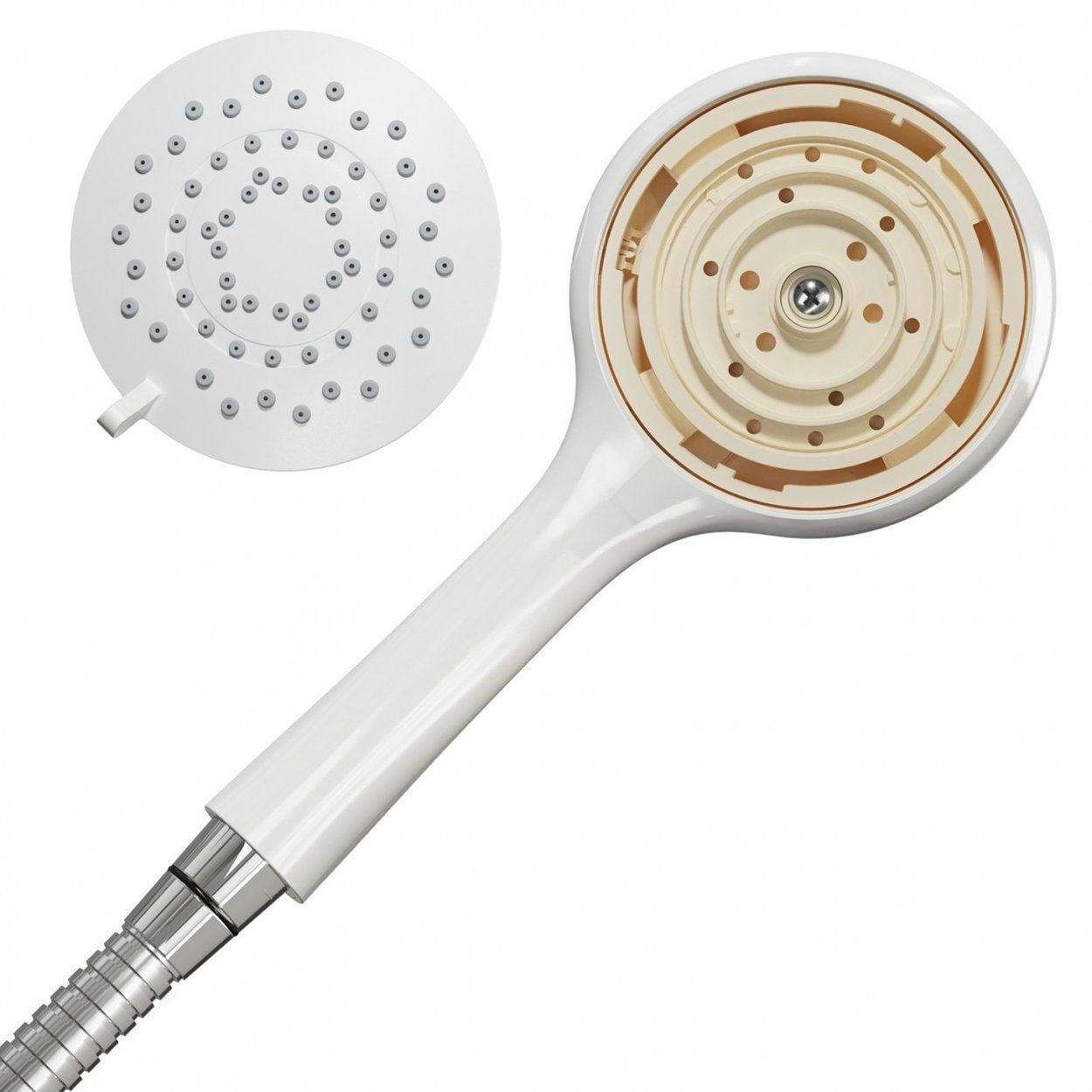 Triton 8000 Series 5 Spray Shower Head White