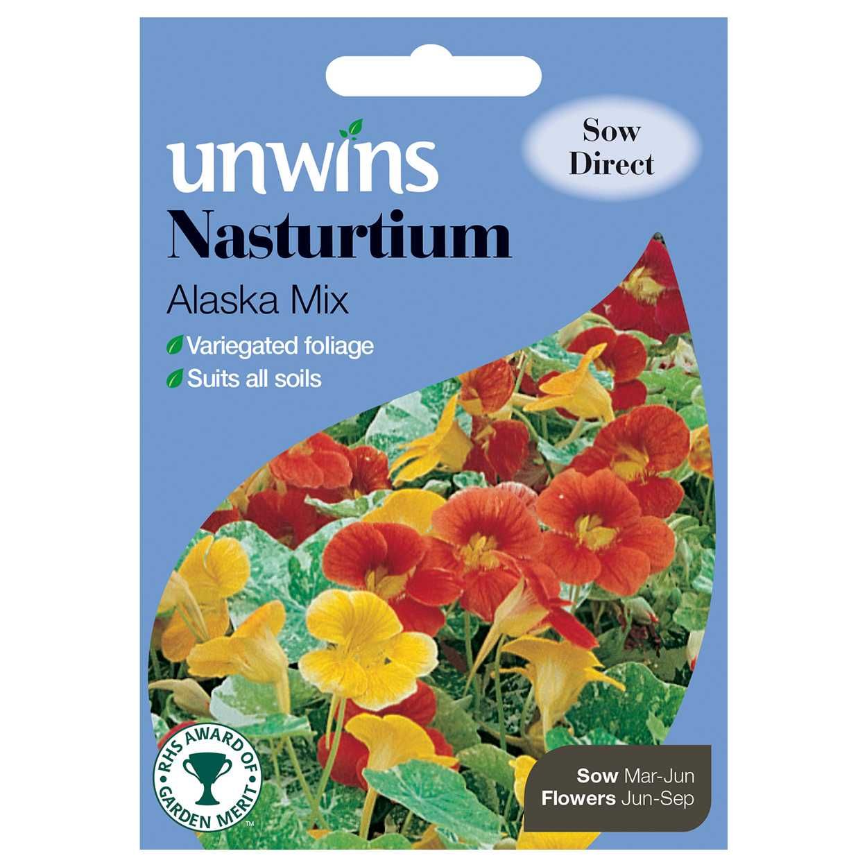Nasturtium Alaska Mix