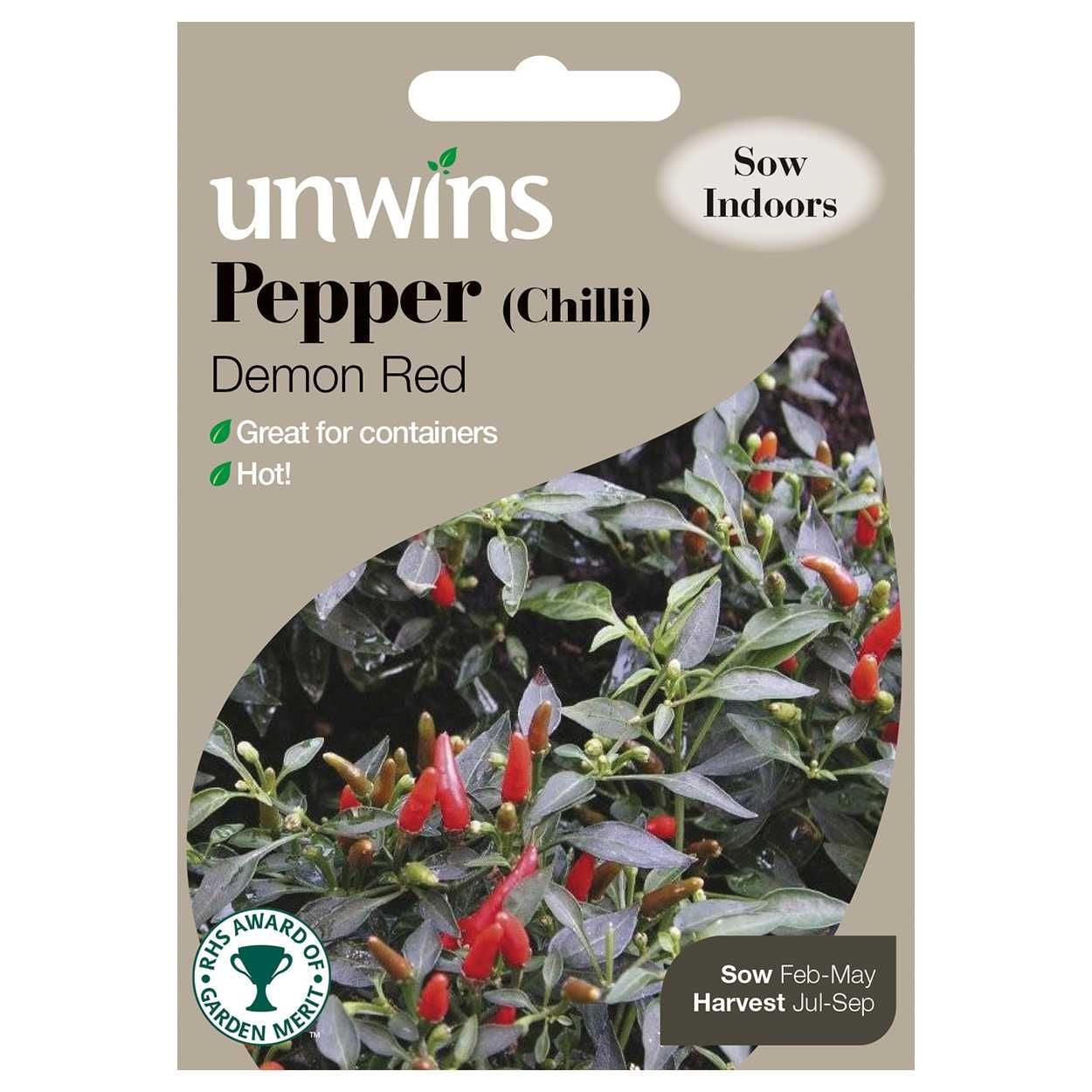 Pepper (Chilli) Demon Red