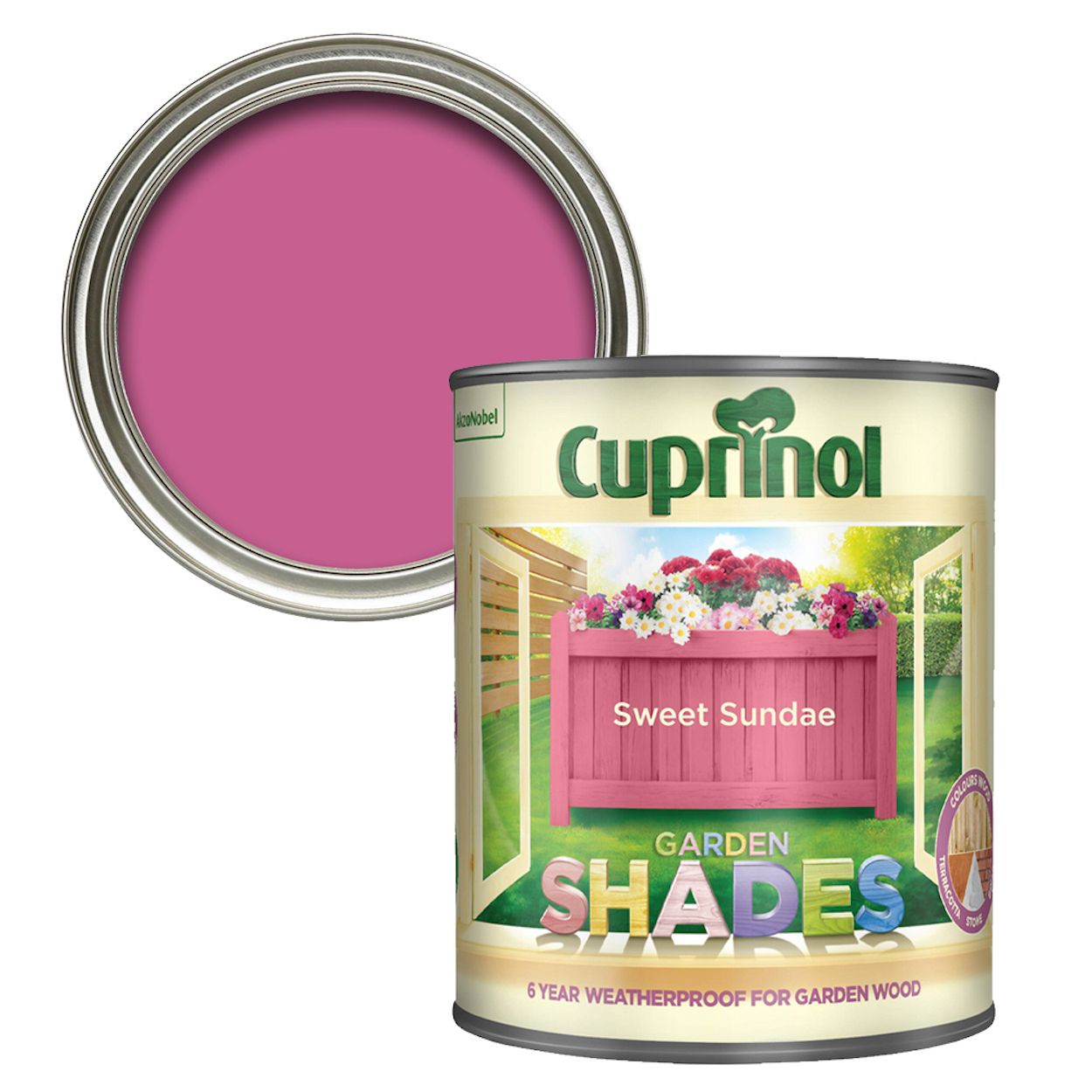 Cuprinol Garden Shades Sweet Sundae 1L