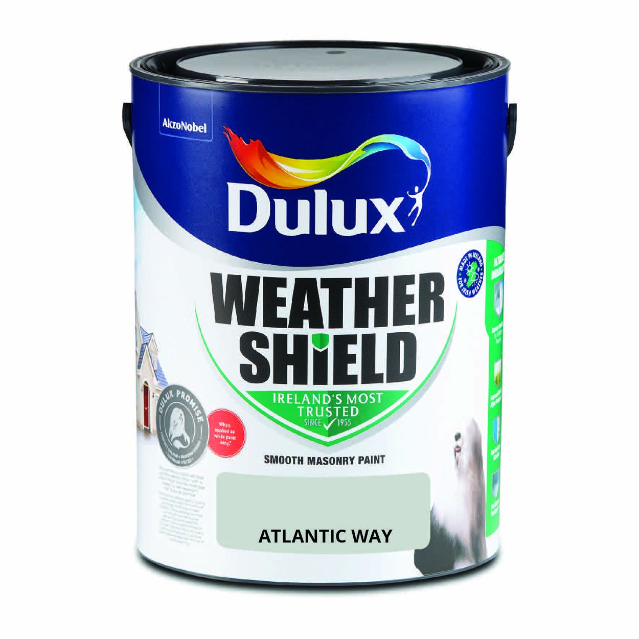 Dulux Weathershield Smooth Masonry Atlantic Way 5L
