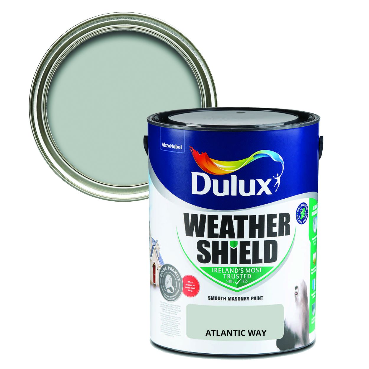 Dulux Weathershield Smooth Masonry Atlantic Way 5L