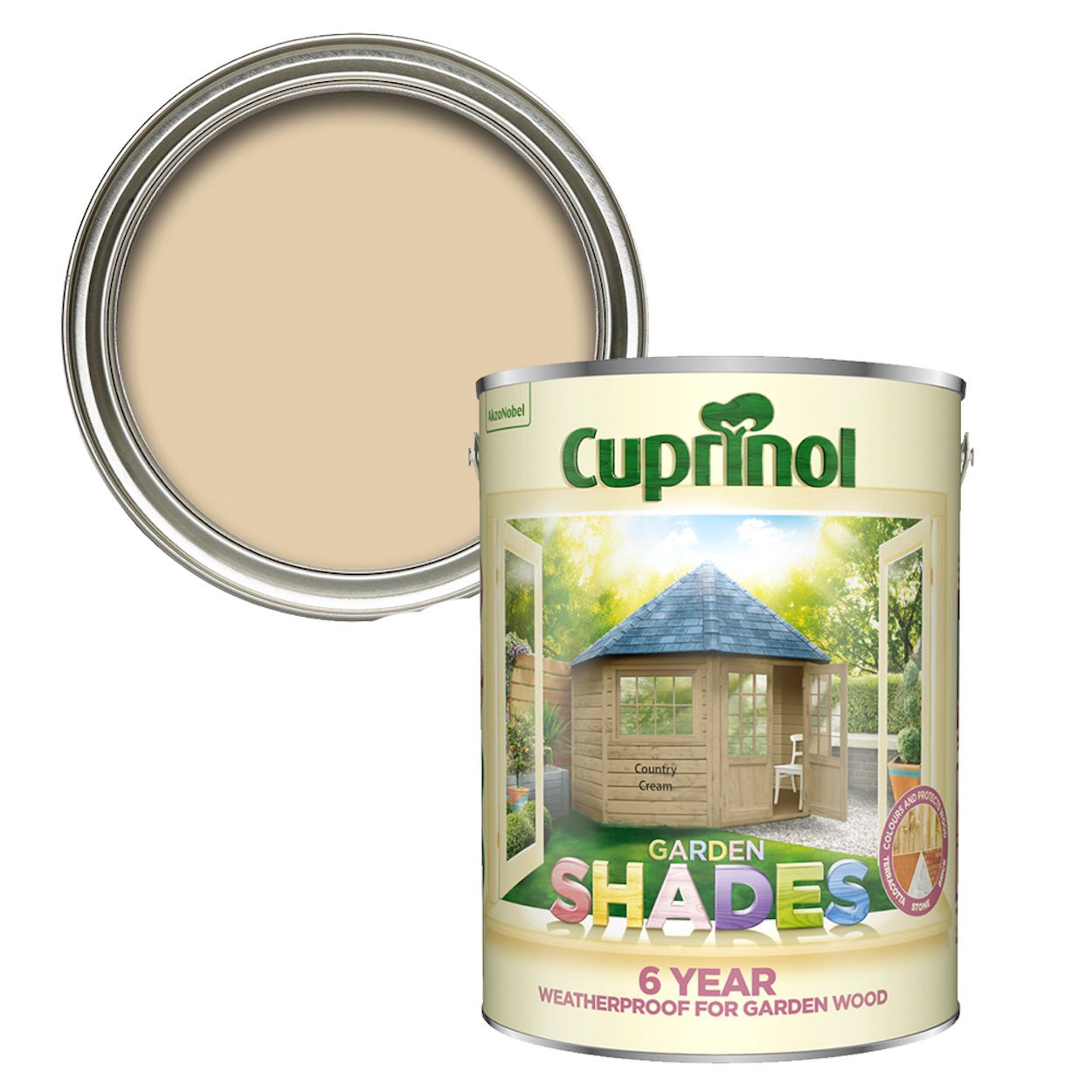 Cuprinol Garden Shades Country Cream 5L
