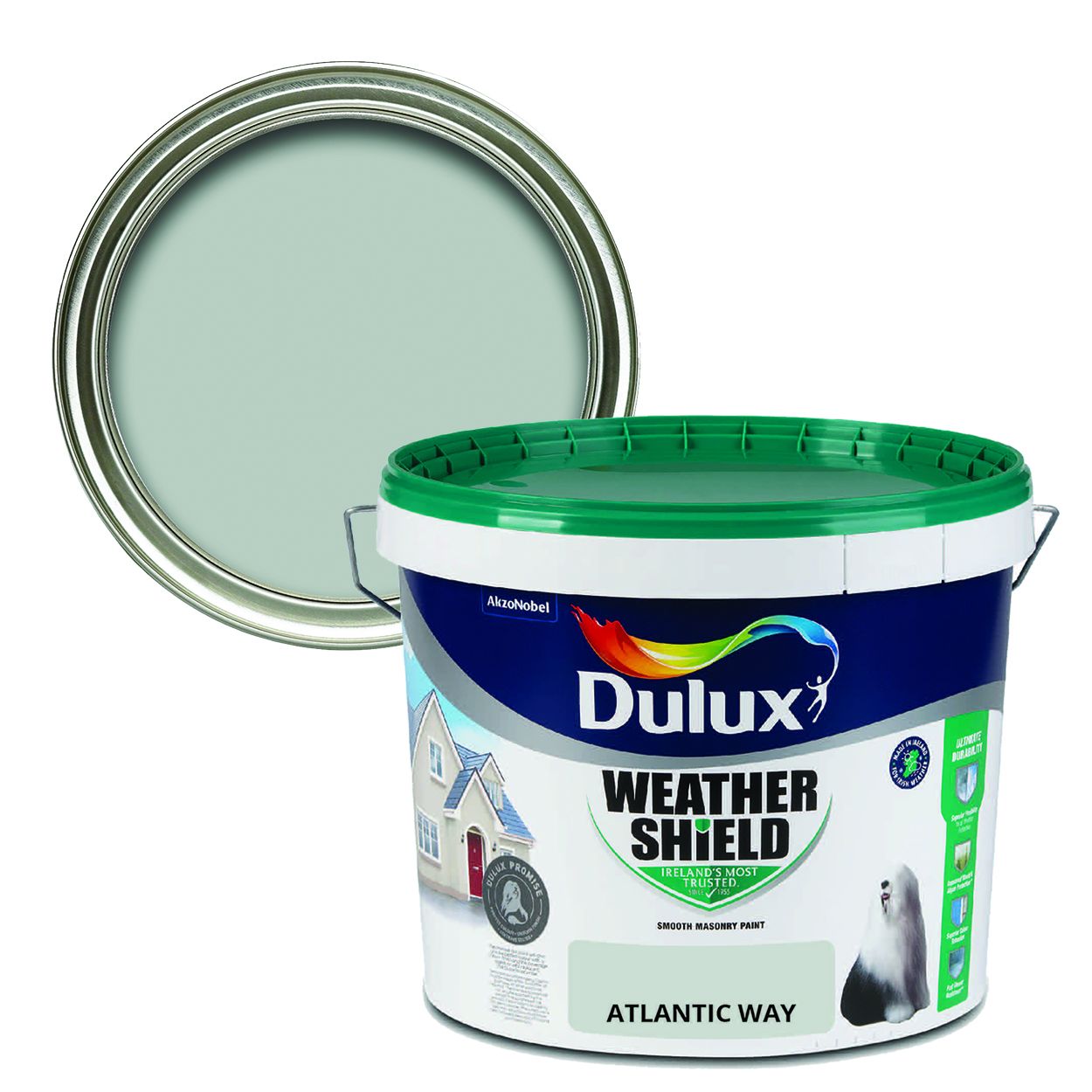 Dulux Weathershield Smooth Masonry Atlantic Way 10L