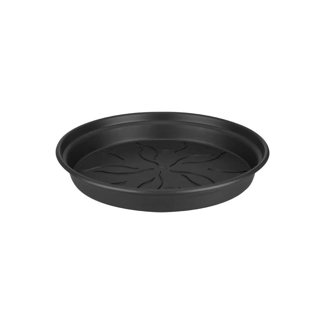 Green Basics Pot Saucer Living Black 22cm