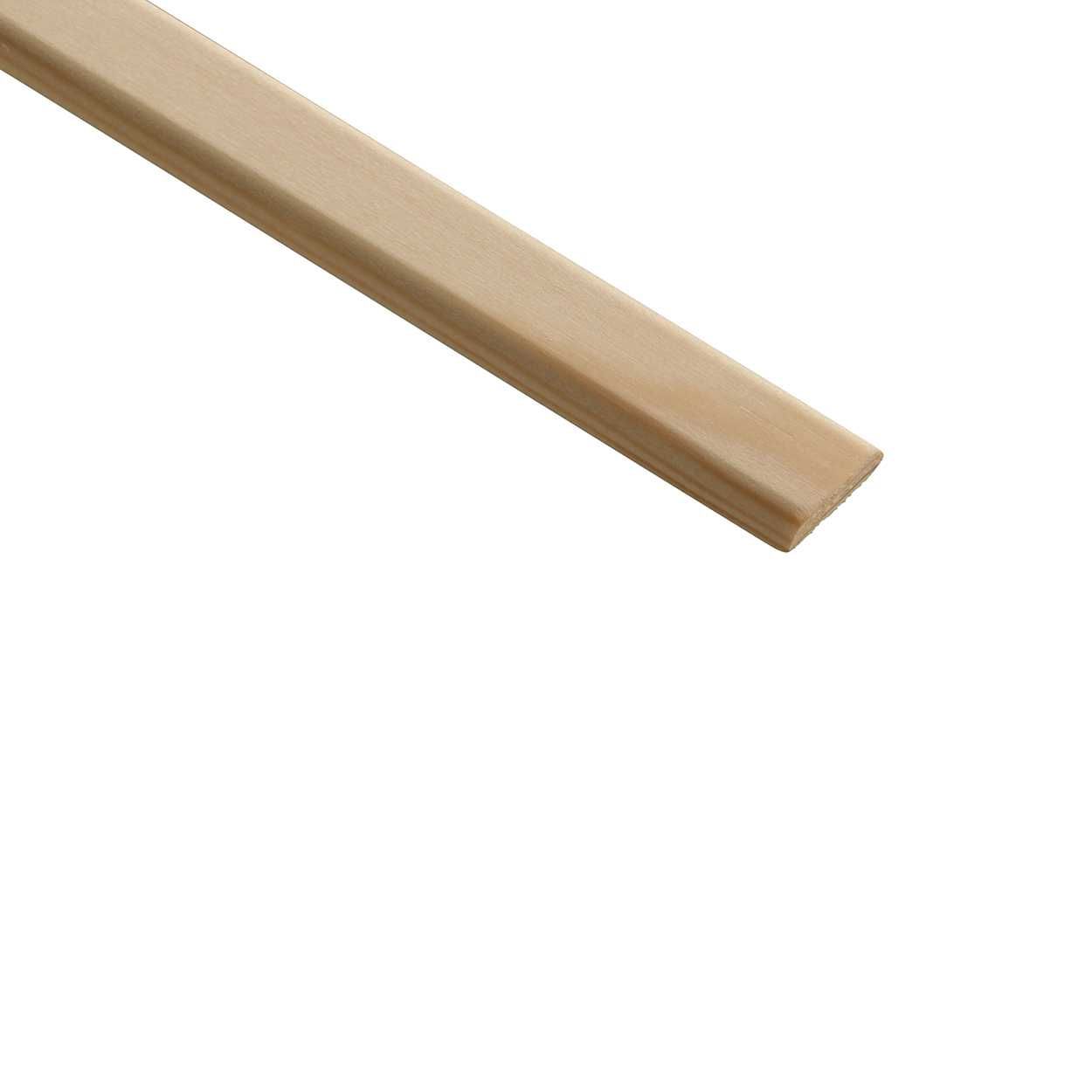 Cheshire Mouldings 2.4Mx25X6 Pine D Mould TM596