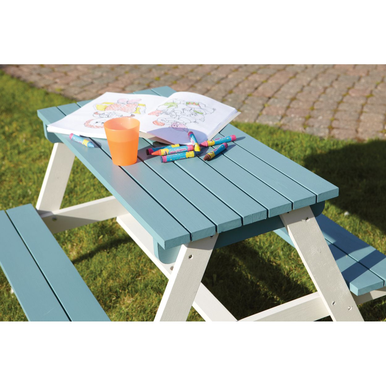 Ronseal 250ml Garden Paint Cornflower