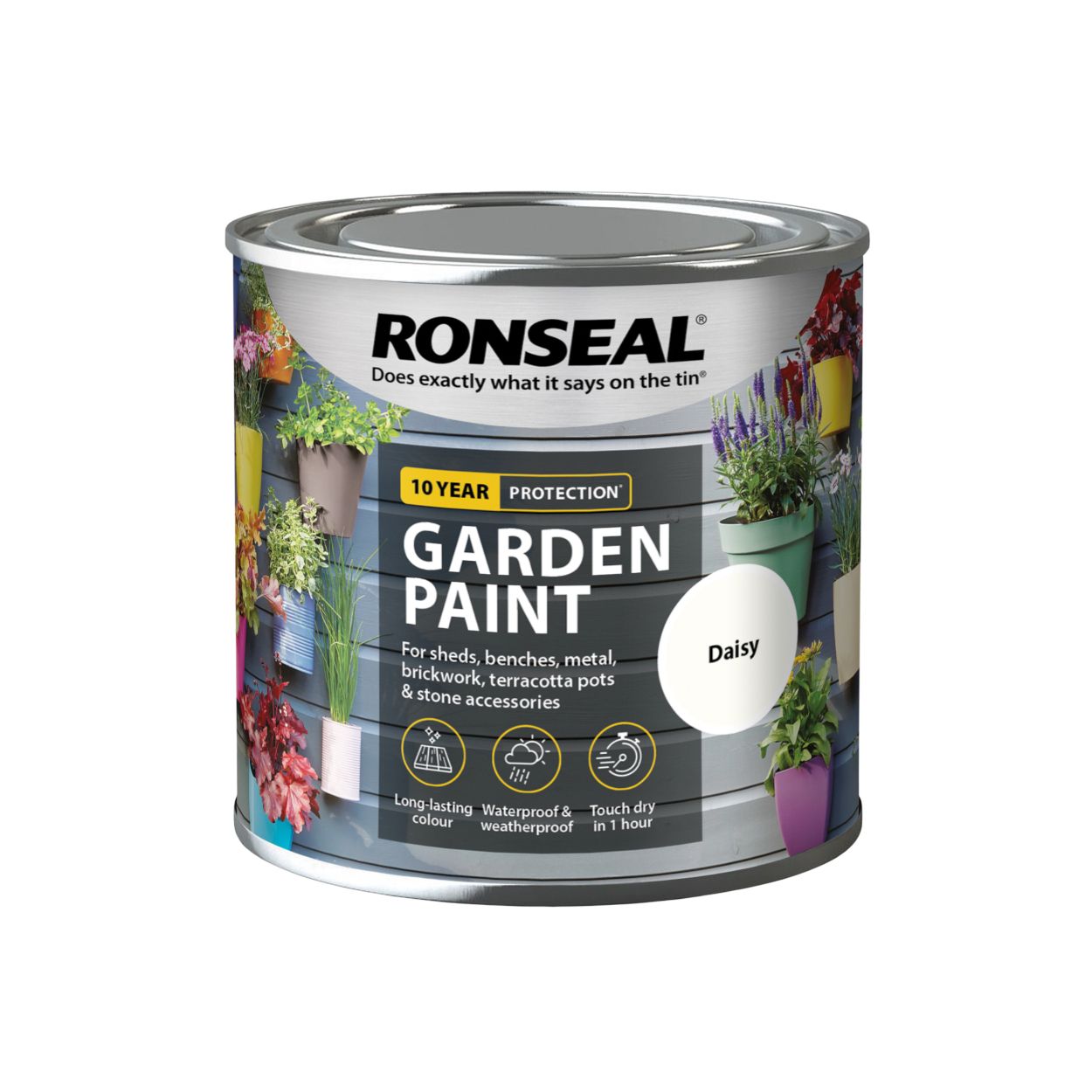 Ronseal 250ml Garden Paint Daisy