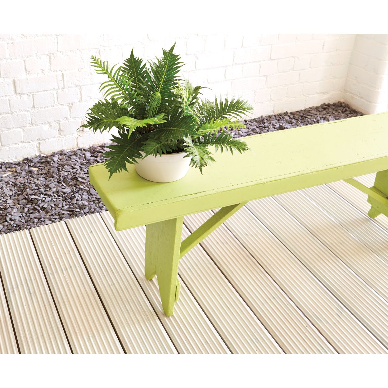 Ronseal 250ml Garden Paint Lime Zest