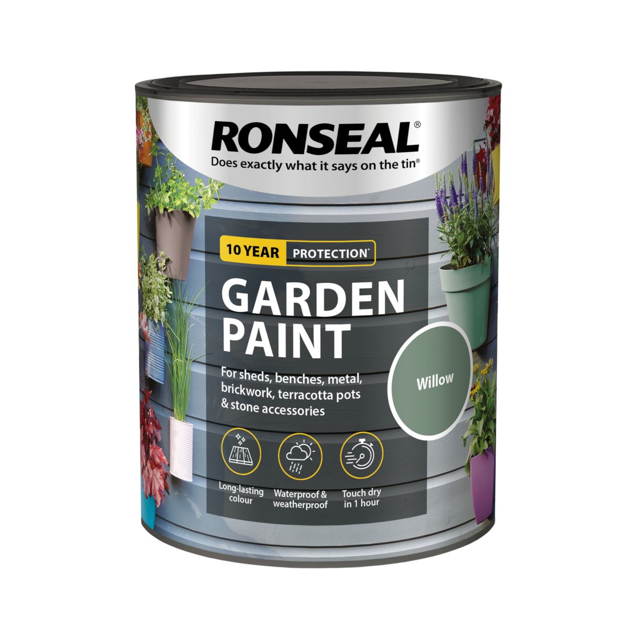 Ronseal 750ml Garden Paint Willow