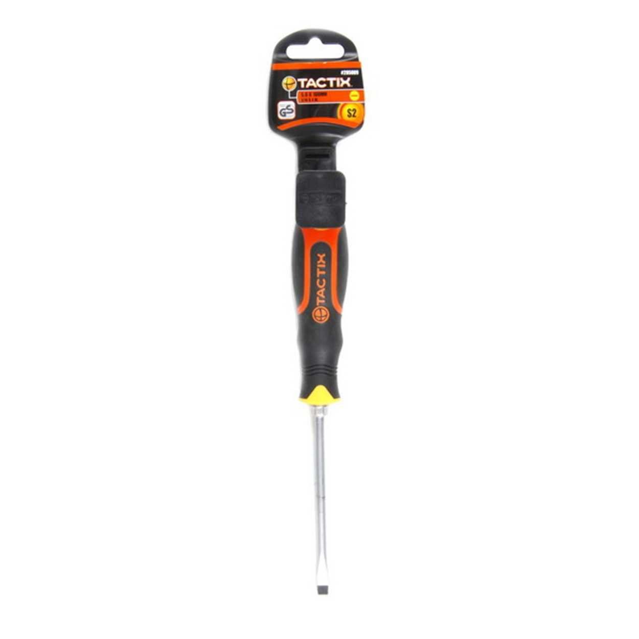 Tactix Slot Screwdriver 5.5 x 100mm