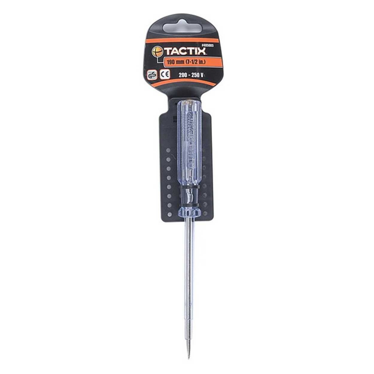 Tactix 190mm Tester 125-250V