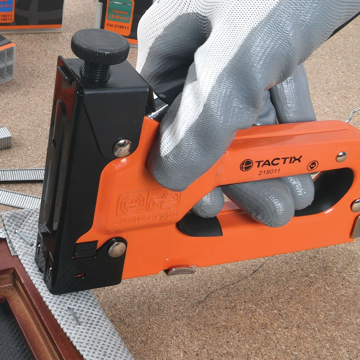 Tactix Staple Gun 3 In 1