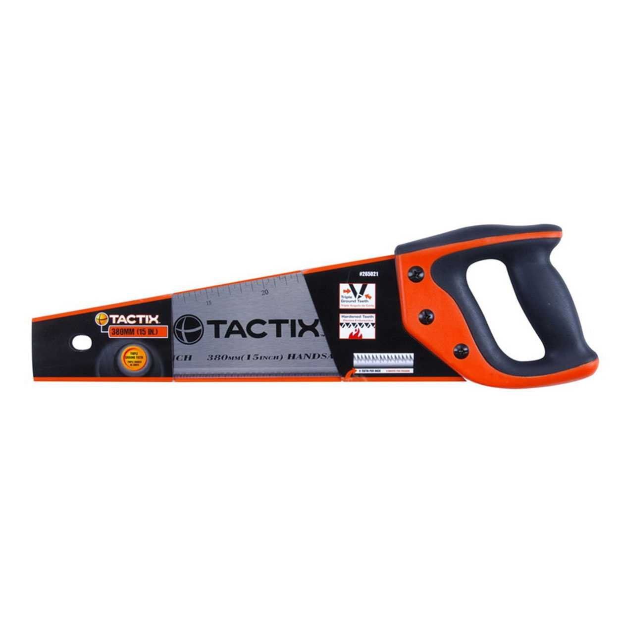 Tactix 38cm Polished Hand Saw