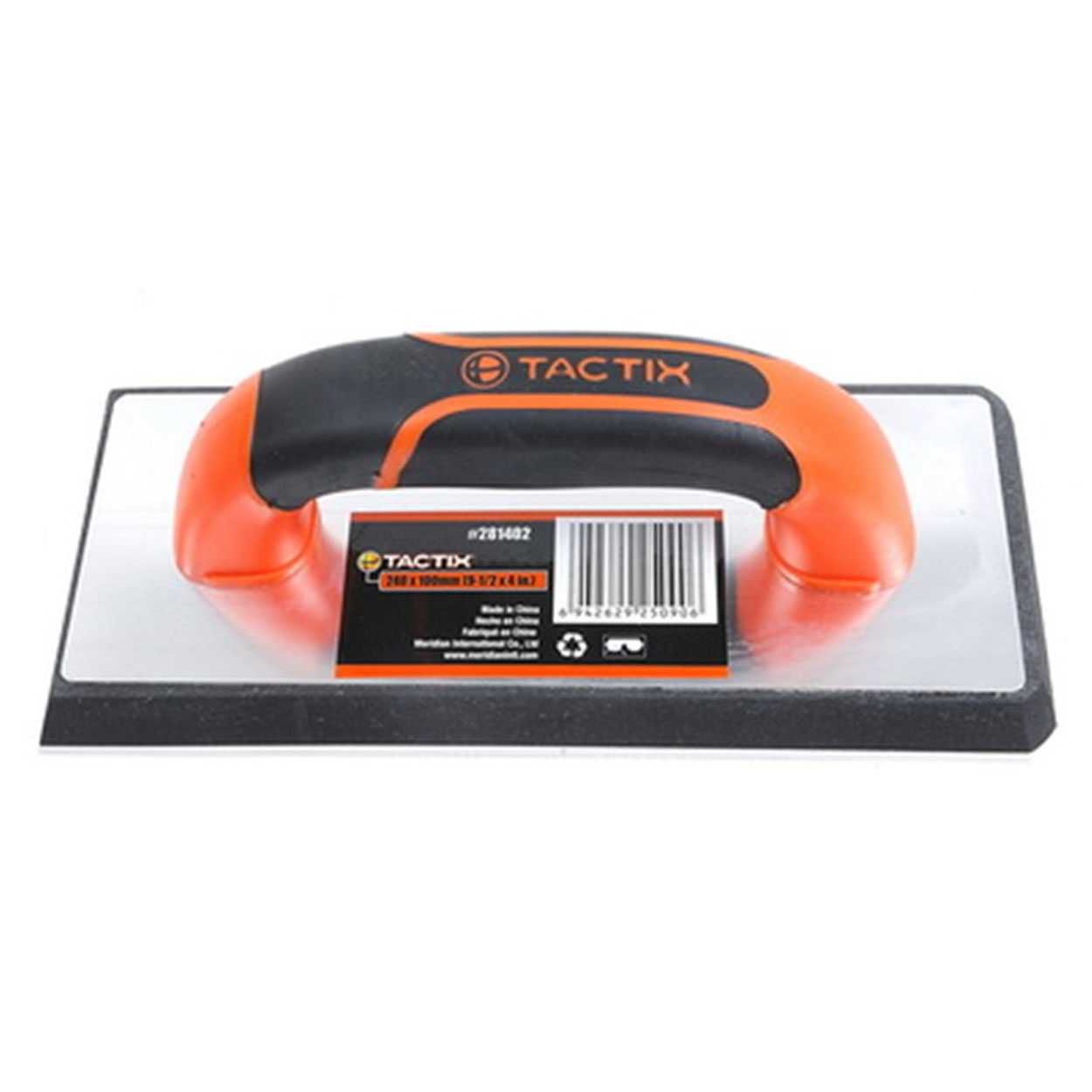 Tactix Rubber Float 240 x 100 mm