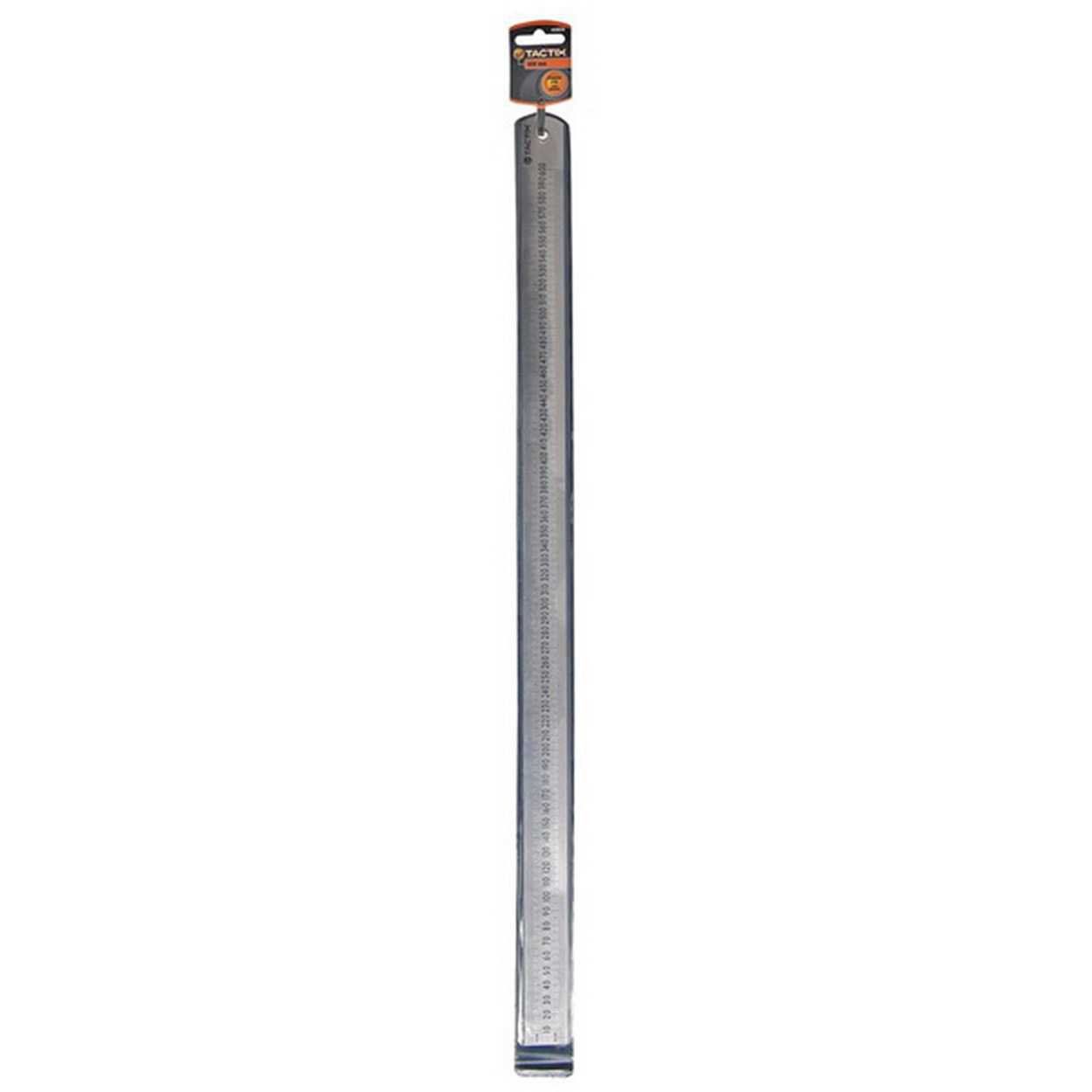 Tactix Ruler Stainless Steel 1000mm