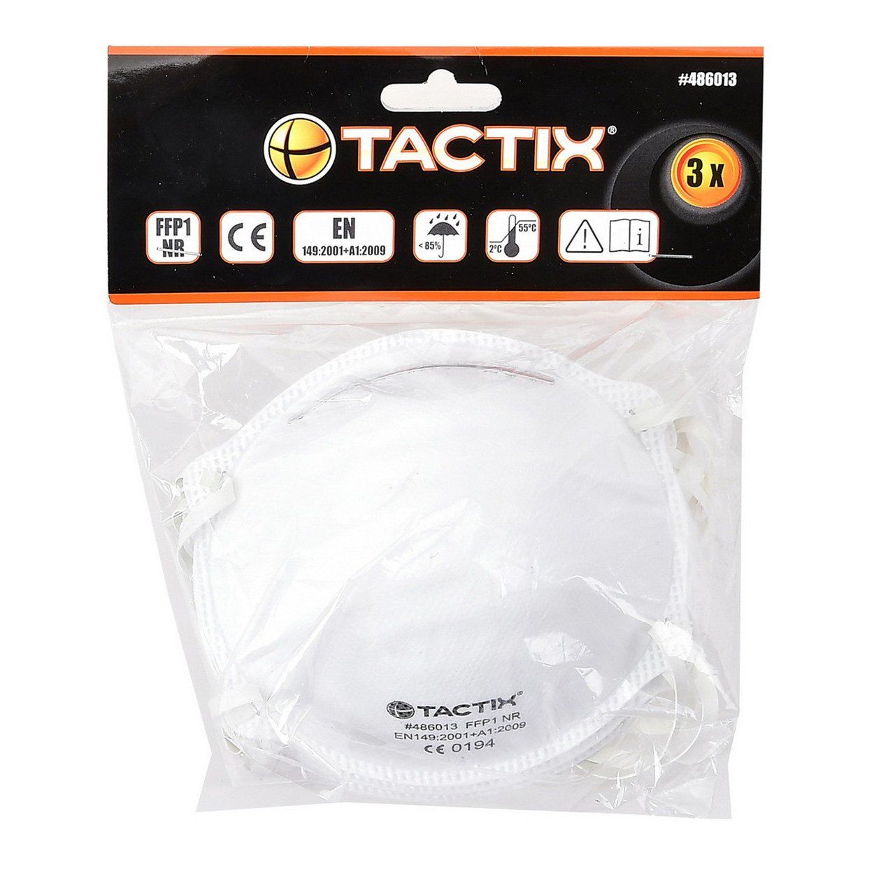 Tactix Dusk Mask 3 Piece FFP1