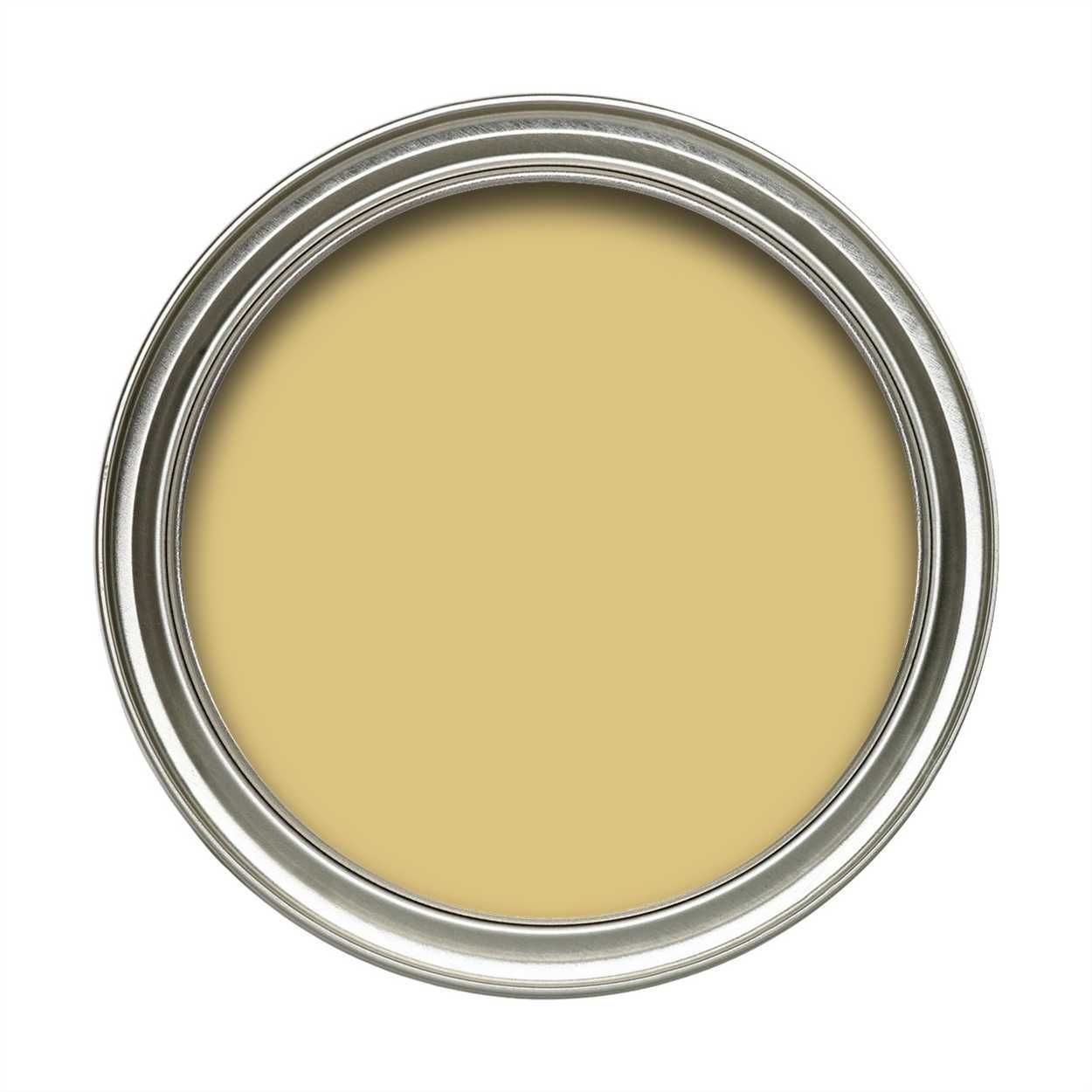 Rust-Oleum Chalky Finish Furniture Paint Mustard 750ml
