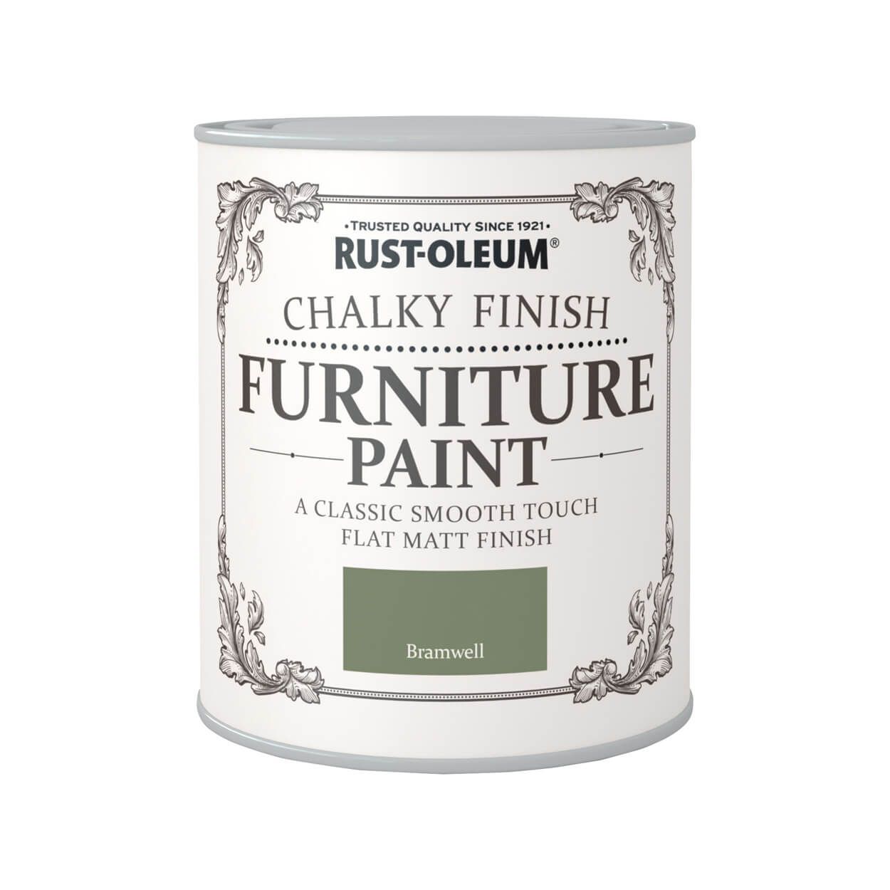 Rust-Oleum Chalky Finish Furniture Paint Bramwell 750ml