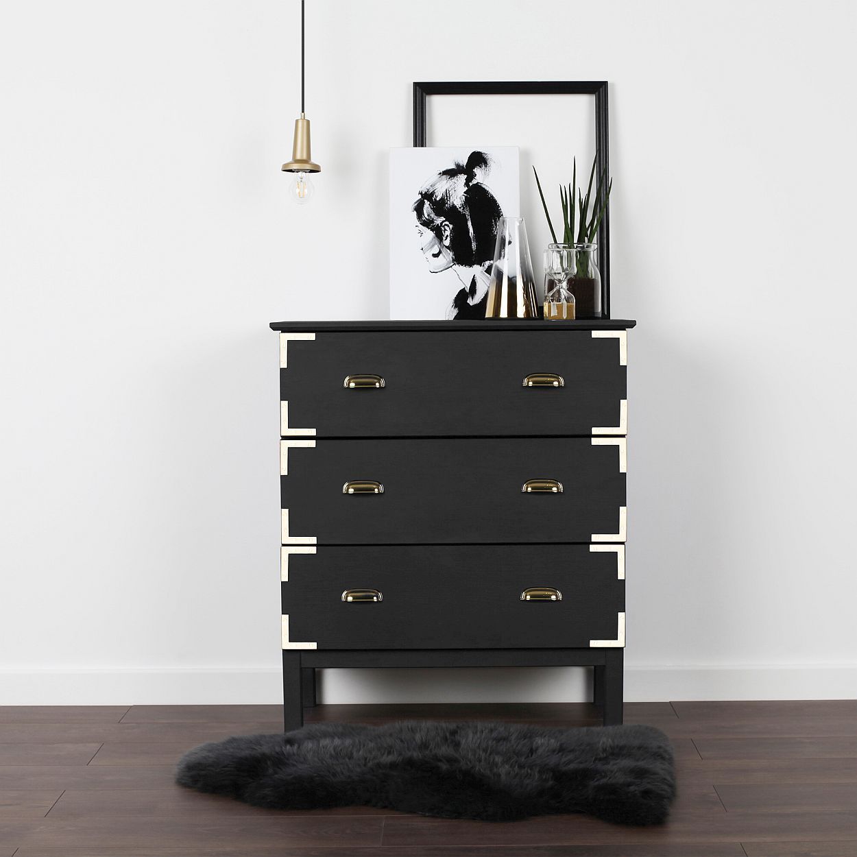 Rust-Oleum Chalky Finish Furniture Paint Graphite 125ml