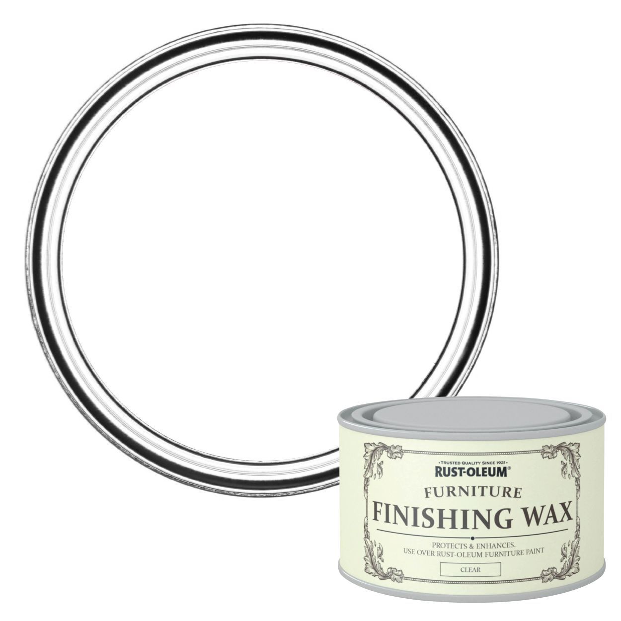 Rust-Oleum Furniture Finishing Wax (Clear) 400ml