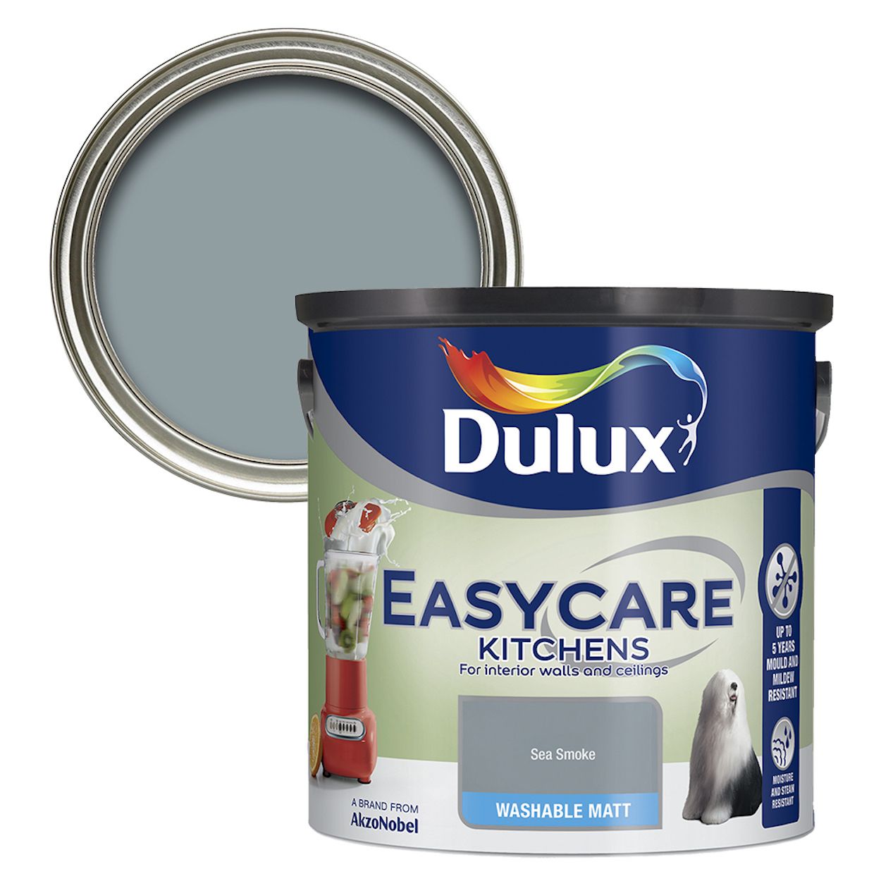 Dulux Easycare Kitchens Sea Smoke 2.5L