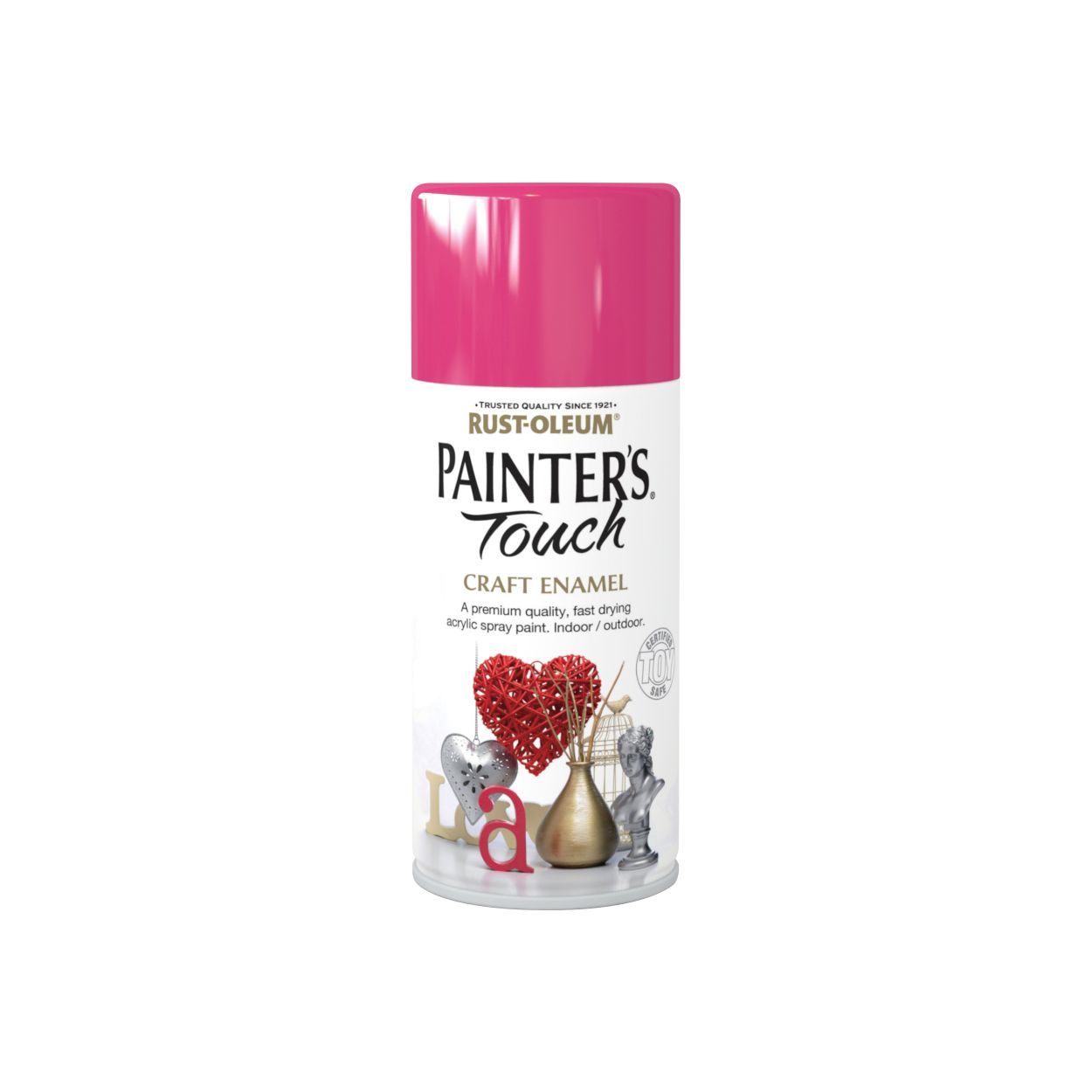 Rust-Oleum Painter's Touch Craft Enamel (Spray)  Blossom Pink 150ml