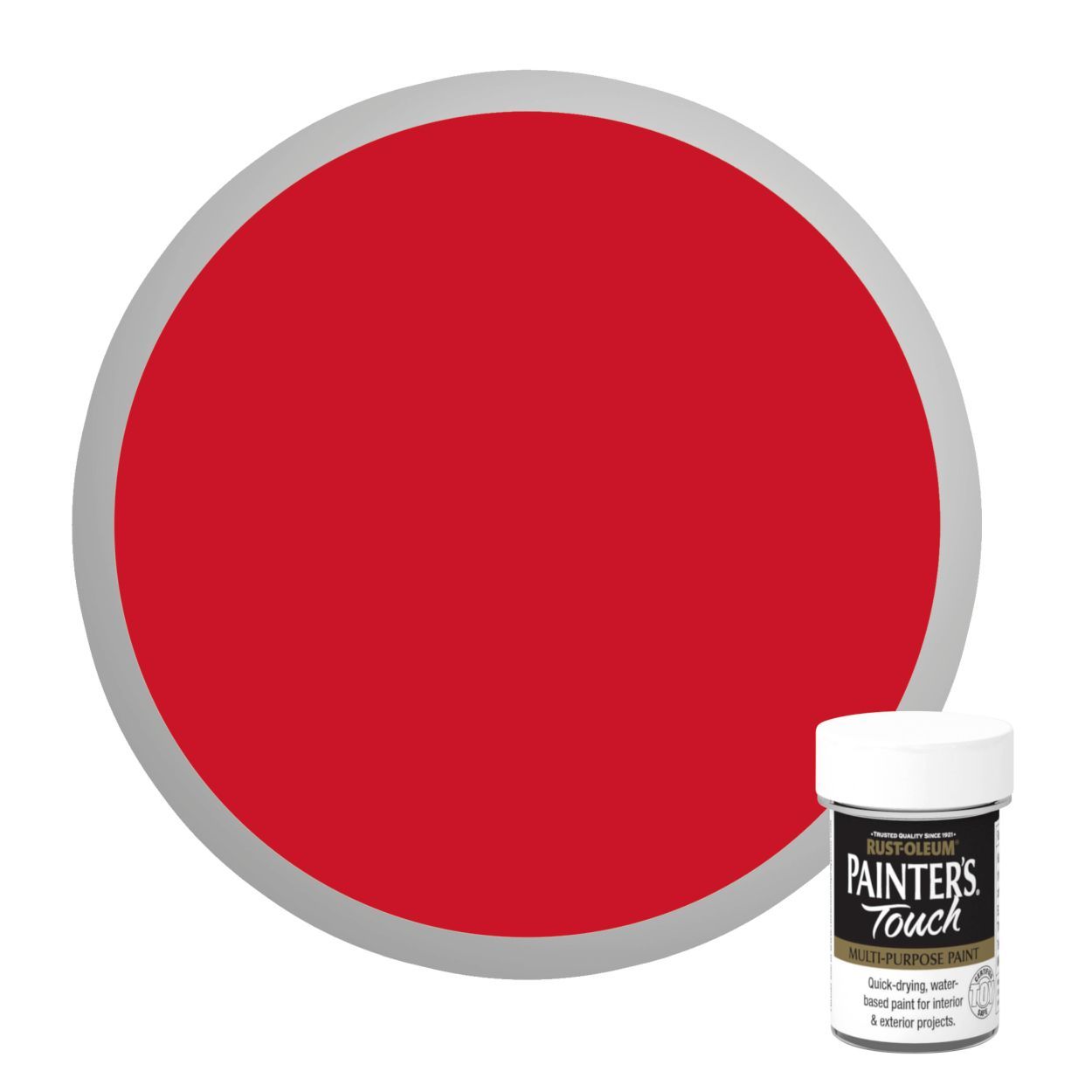 Rust-Oleum Painter's Touch (Small Brush Pot) Bright Red 20ml