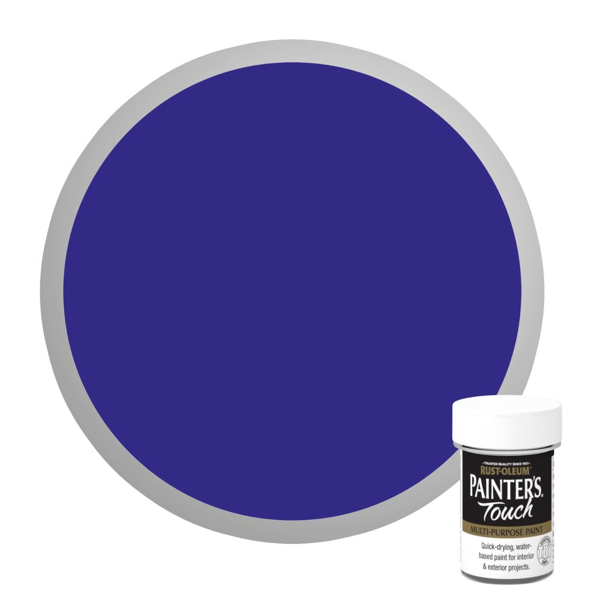 Rust-Oleum Painter's Touch (Small Brush Pot) Indigo 20ml