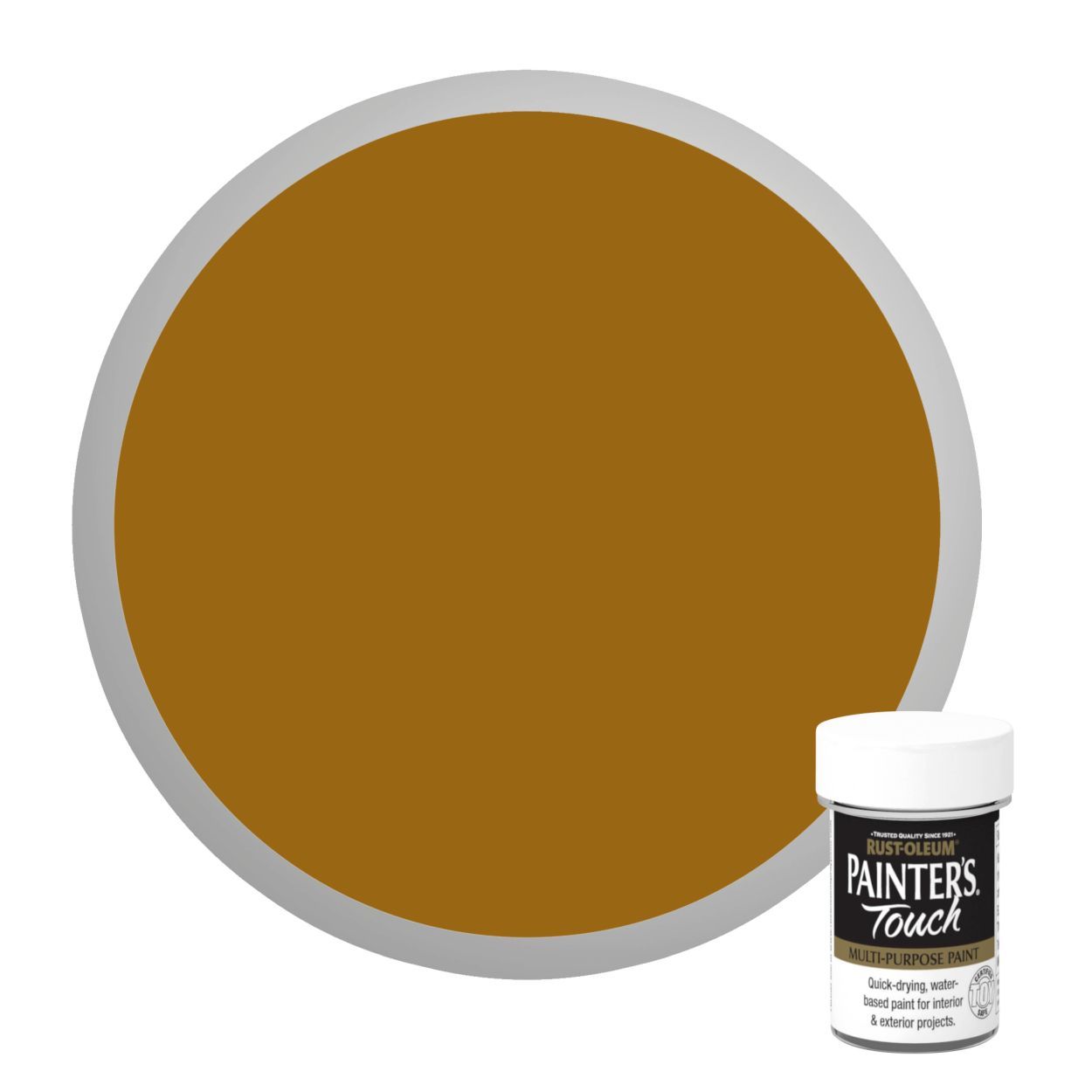 Rust-Oleum Painter's Touch (Small Brush Pot) Antique Gold 20ml
