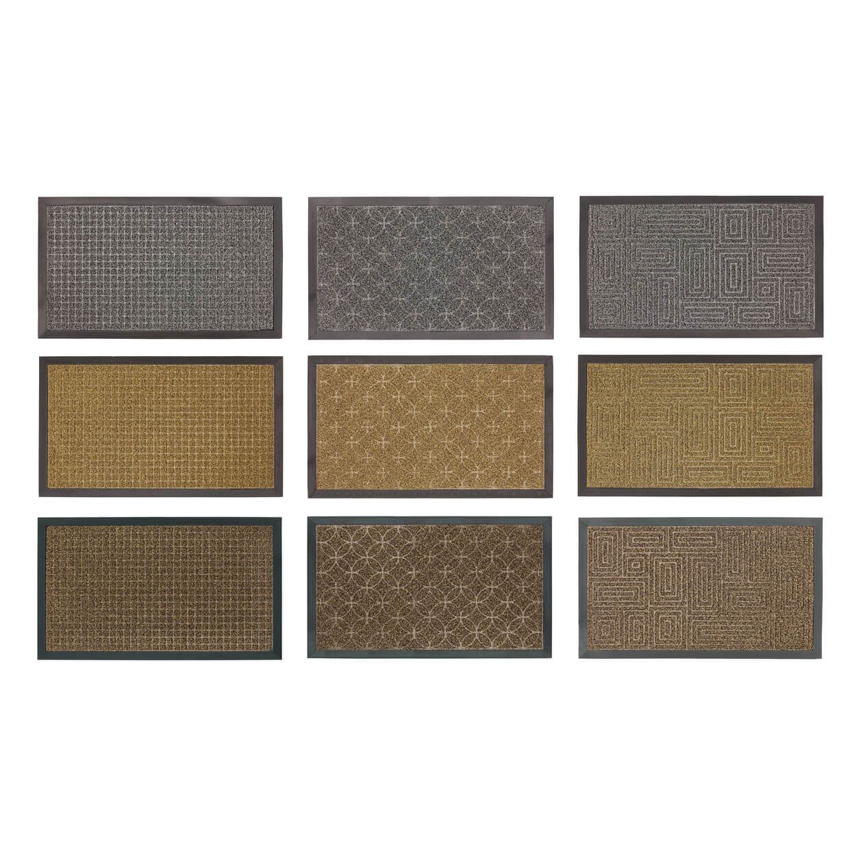 JVL Dirt Stopper Scraper Doormat Assorted 45x75cm