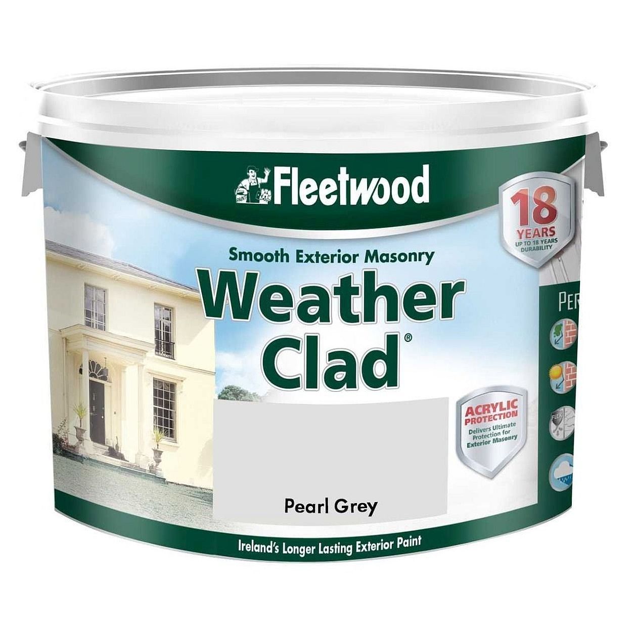 Fleetwood 10 Litre Weather Clad Pearl Grey