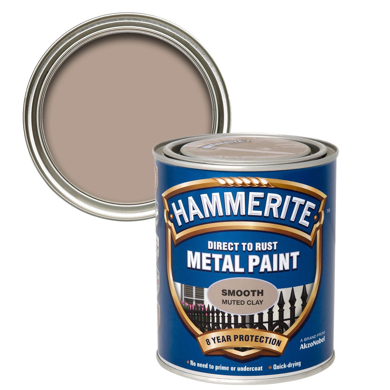 Hammerite Smooth Muted Clay 750ml