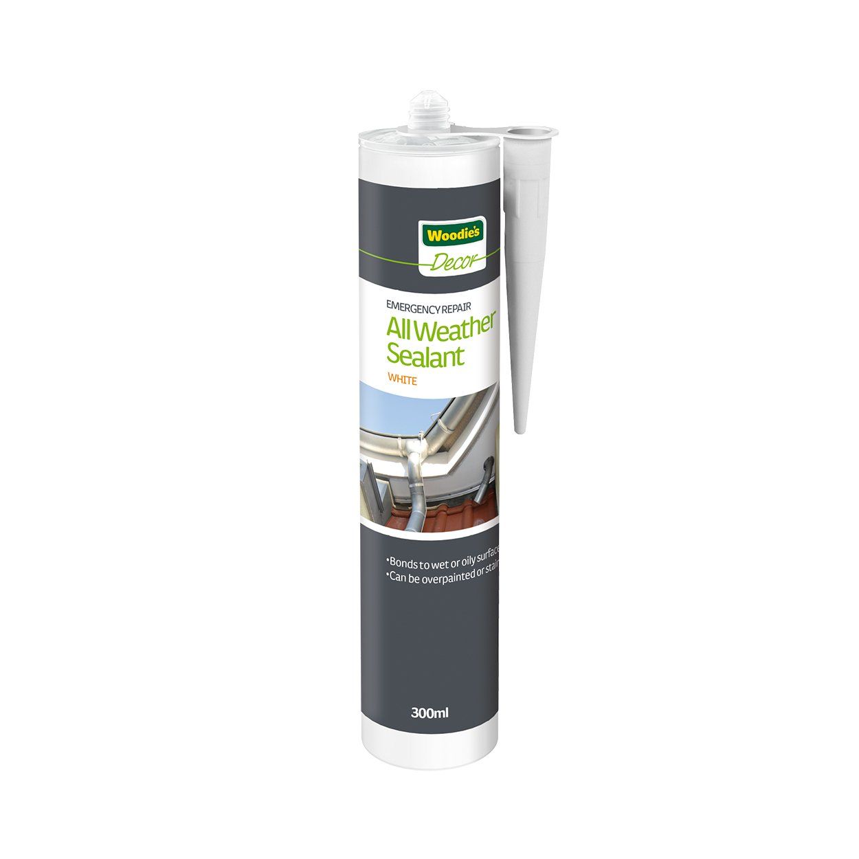 Woodies Emergency Repair All Weather Sealant White 300ml