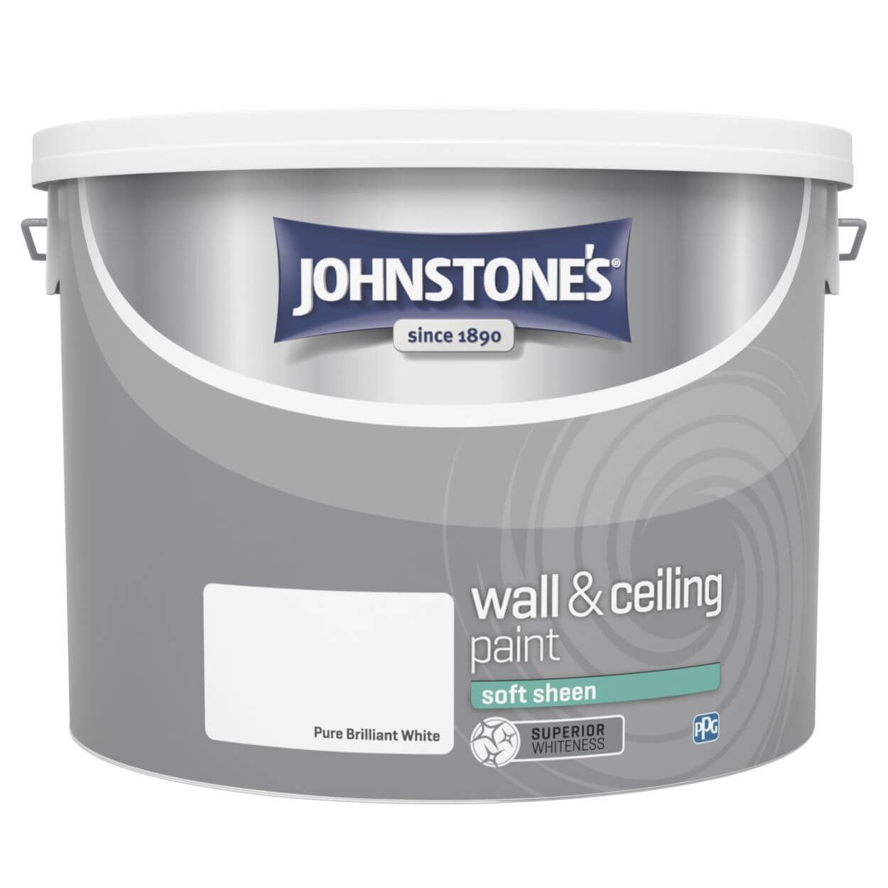 Johnstone's Vinyl Soft Sheen Brilliant White 10ltr