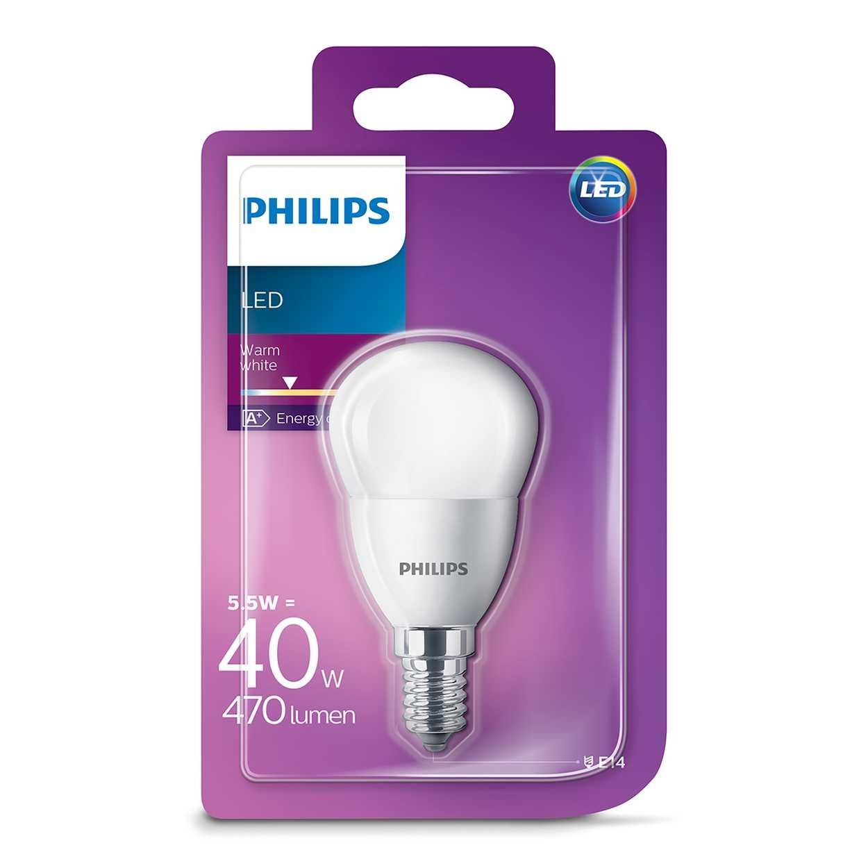 Philips LED 6W/40W SES(E14) Bulb