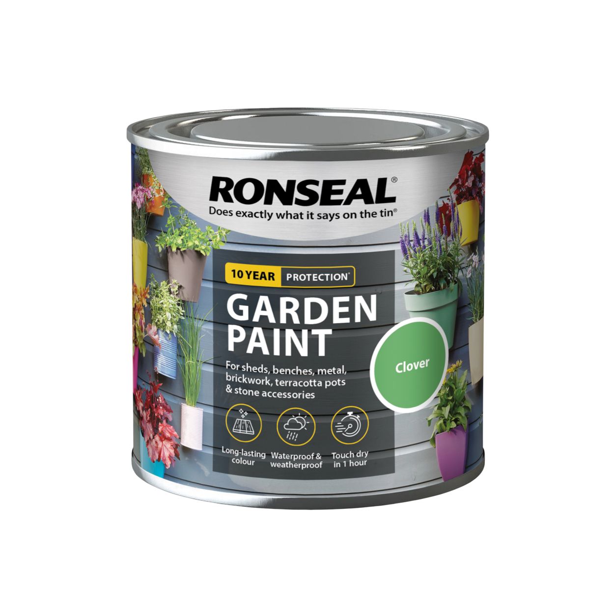 Ronseal 250ml Garden Paint Clover