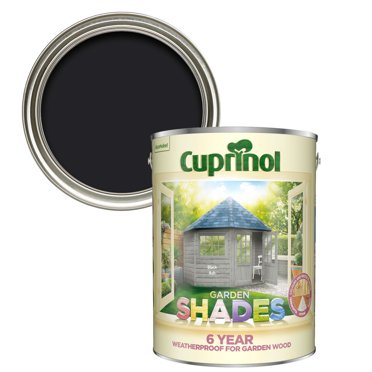 Cuprinol Garden Shades Black Ash 5L