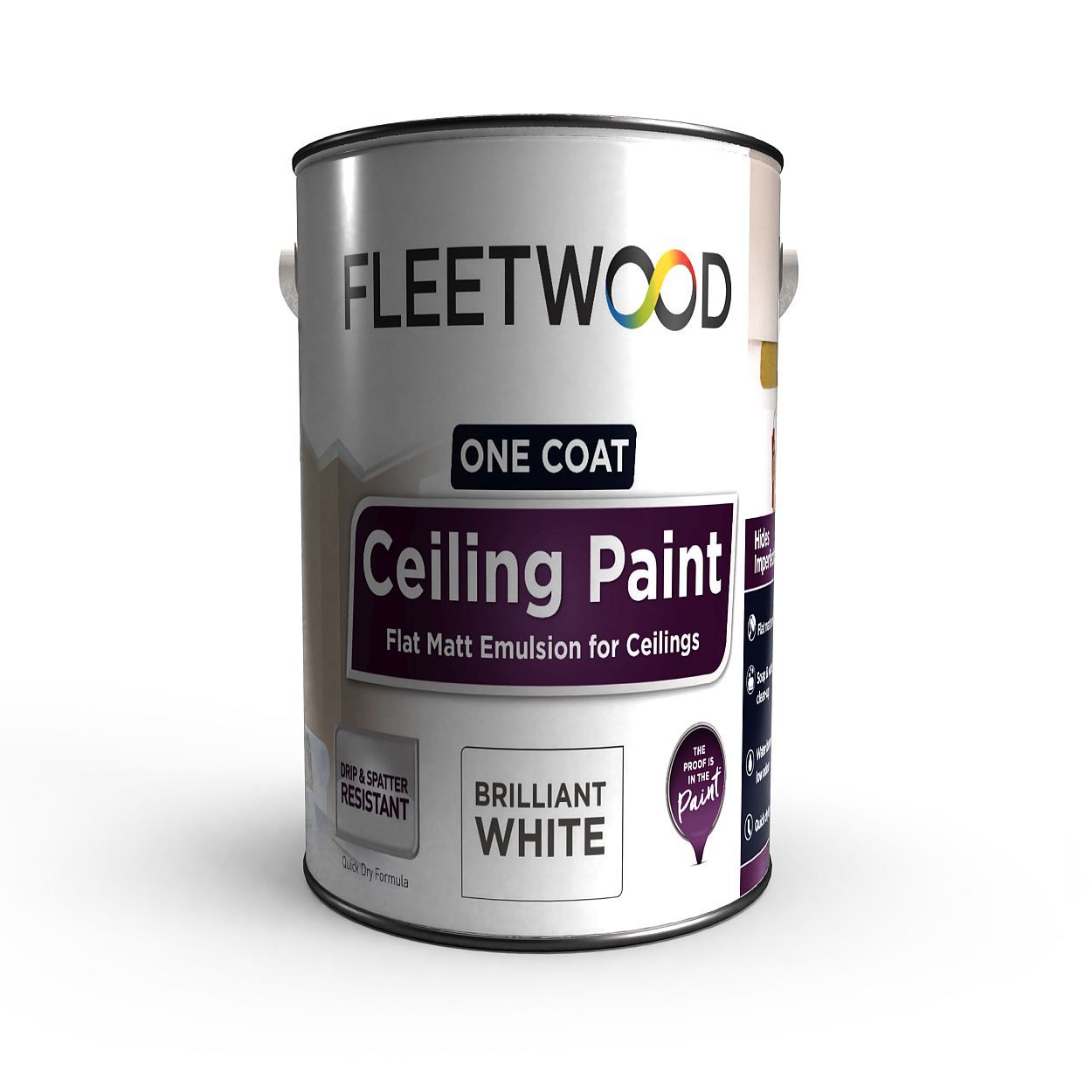 Fleetwood 5 Litre Ceiling Paint