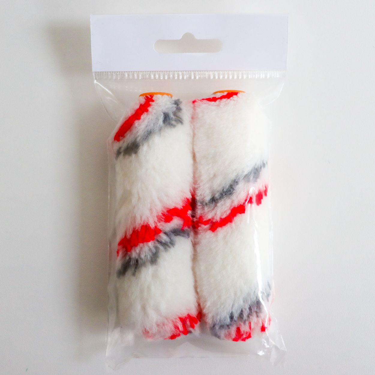 Woodies 4" Woven Acrylic 2pk Roller