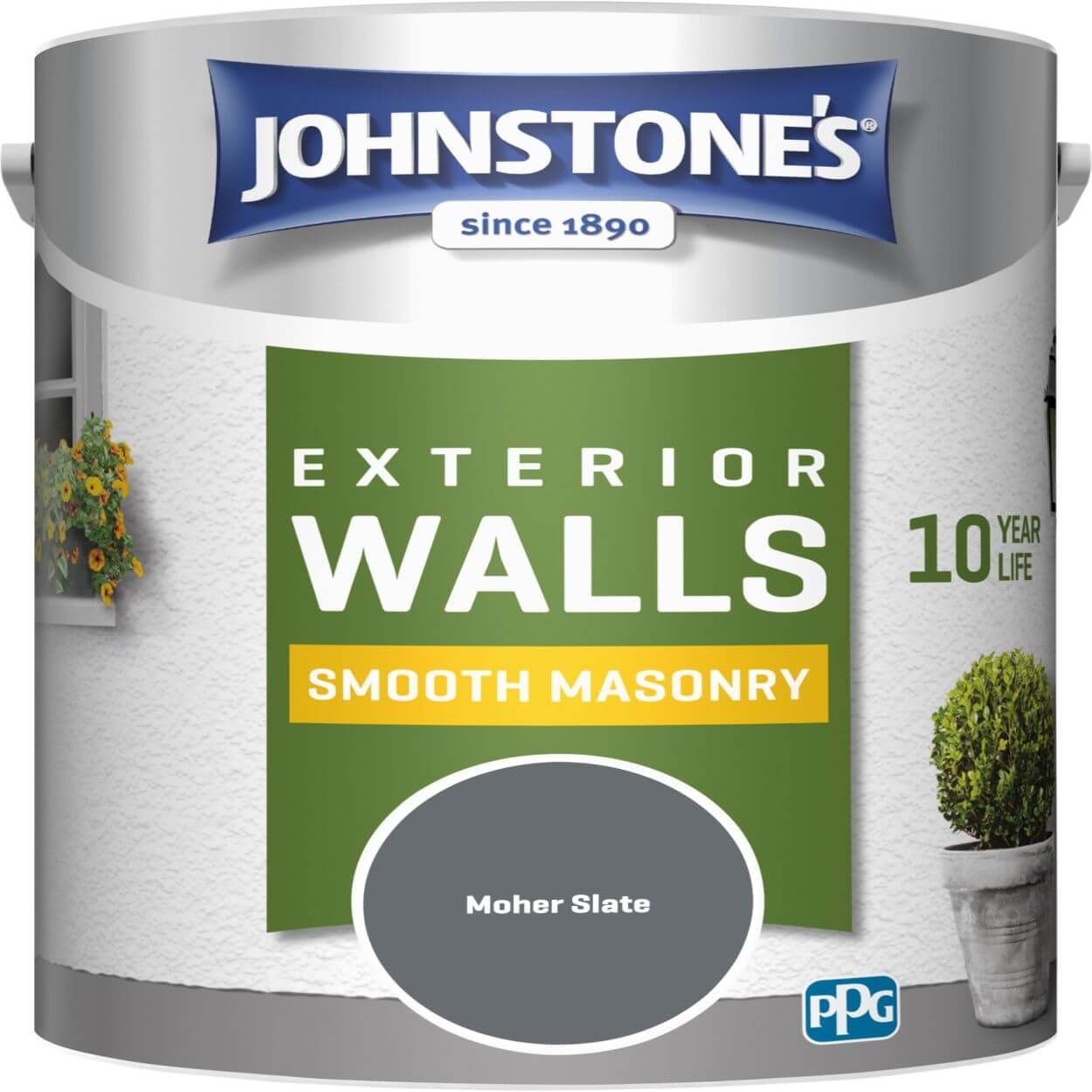 Johnstone's Smooth Masonry Moher Slate 5ltr