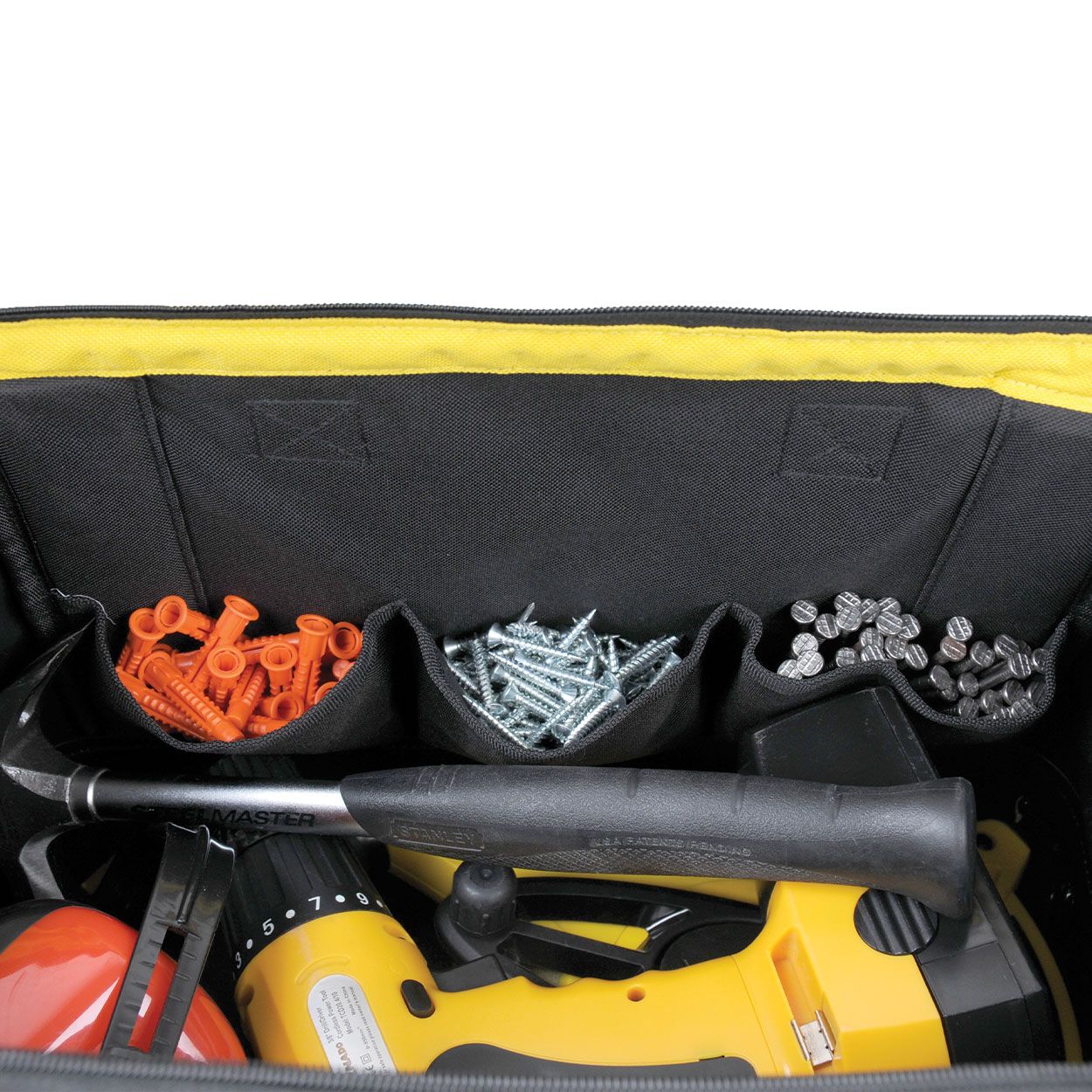 Stanley 16'' Open Mouth Tool Bag