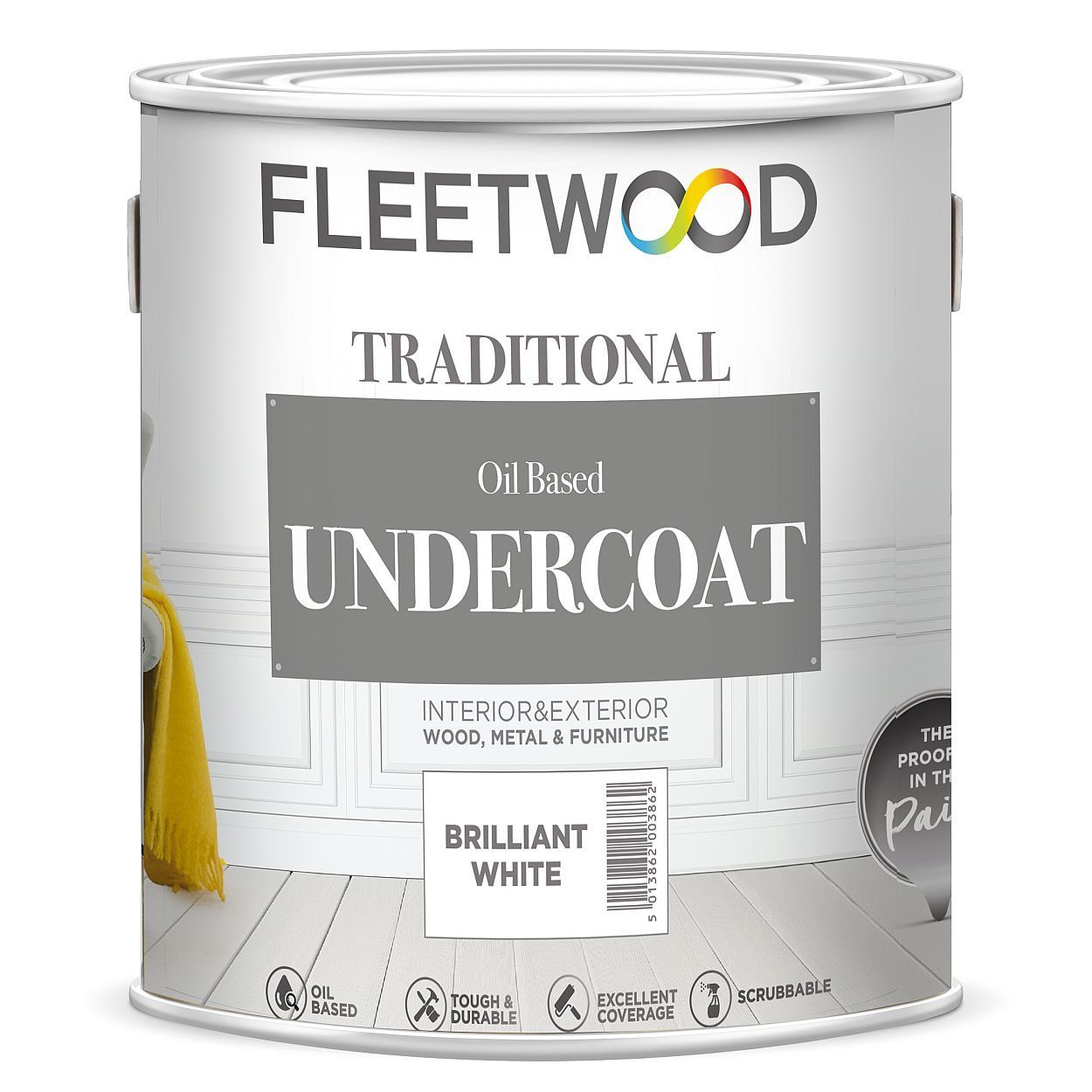 Fleetwood 2.5 Litre Undercoat White