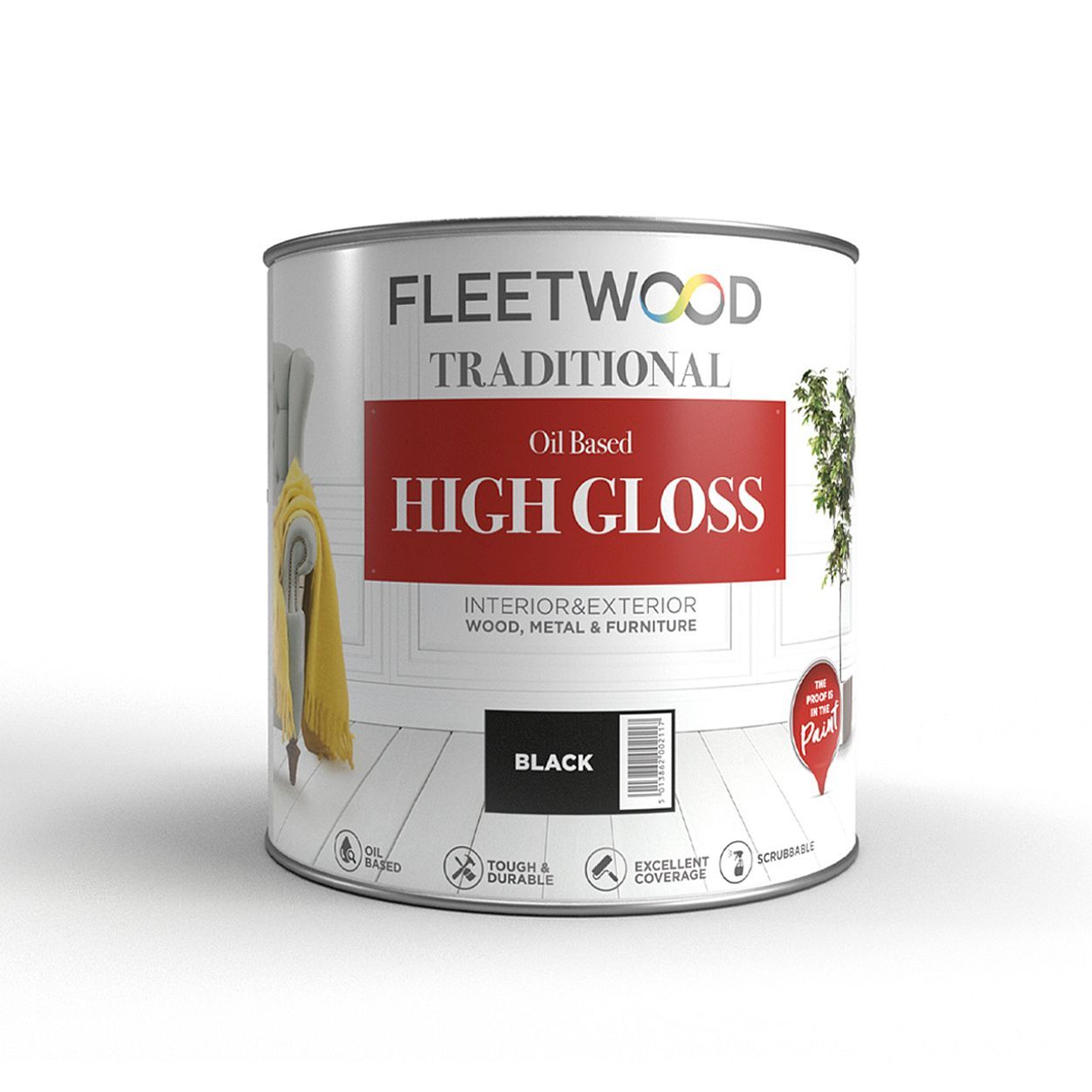 Fleetwood 2.5 Litre Gloss Black